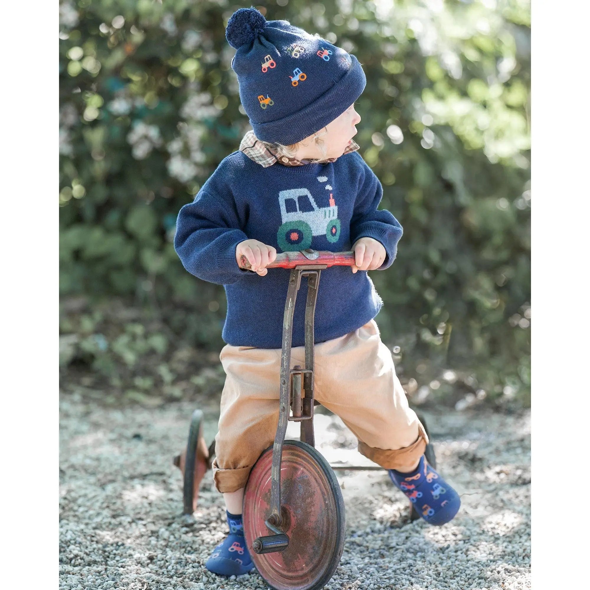 Organic Beanie Mystical Tiny Tractors