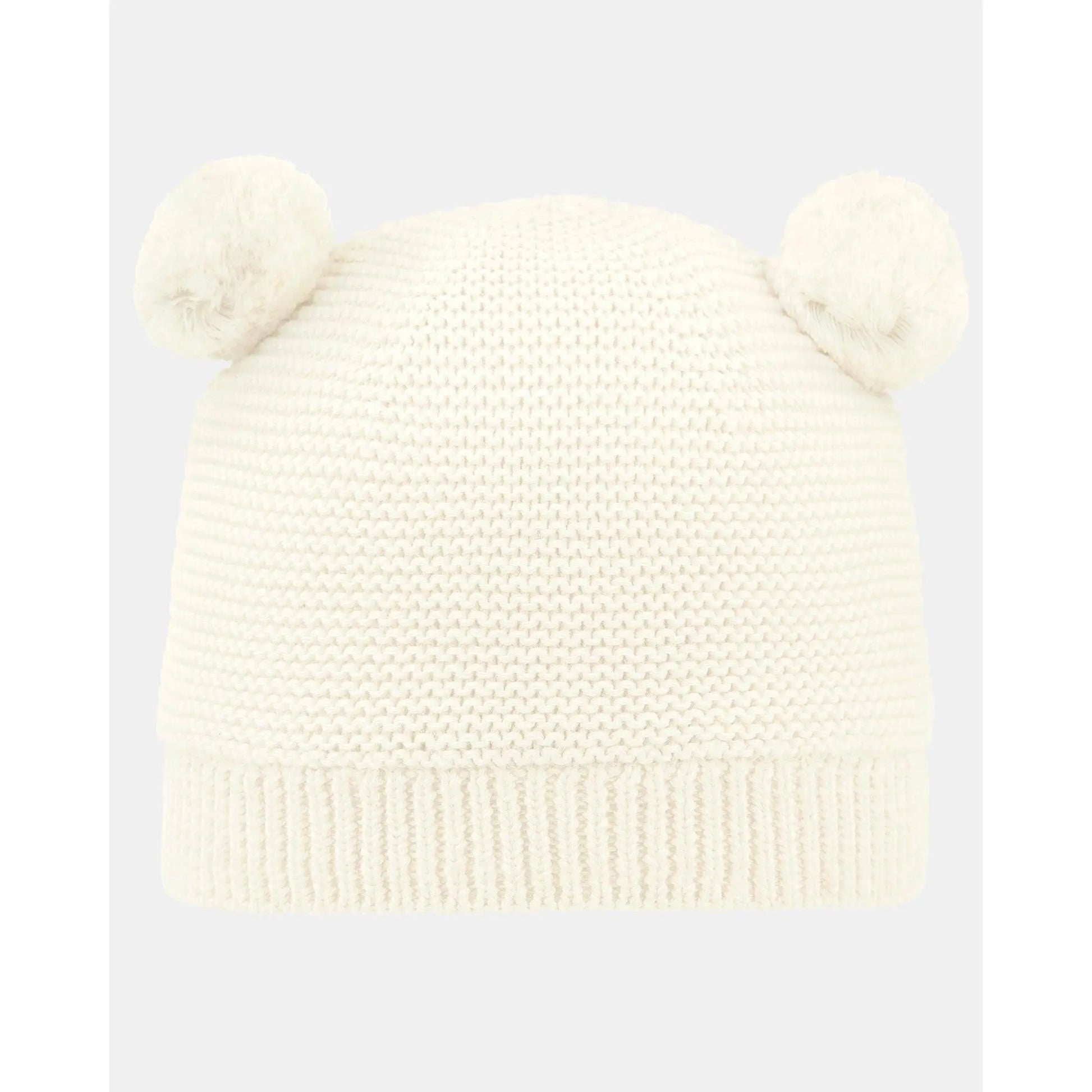 Organic Beanie Snowy Cream