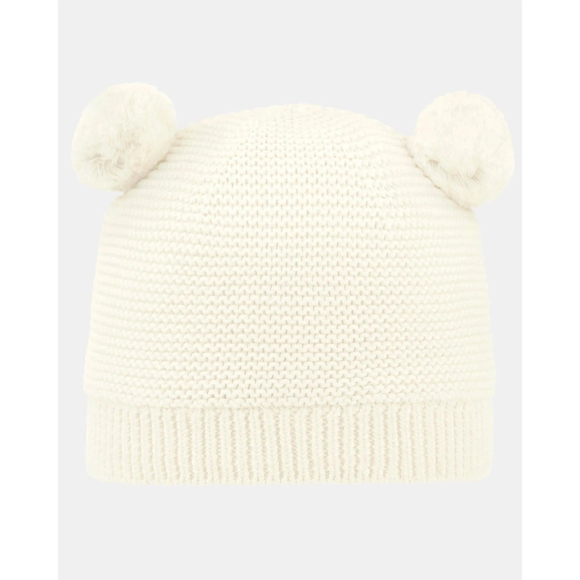 Organic Beanie Snowy Cream