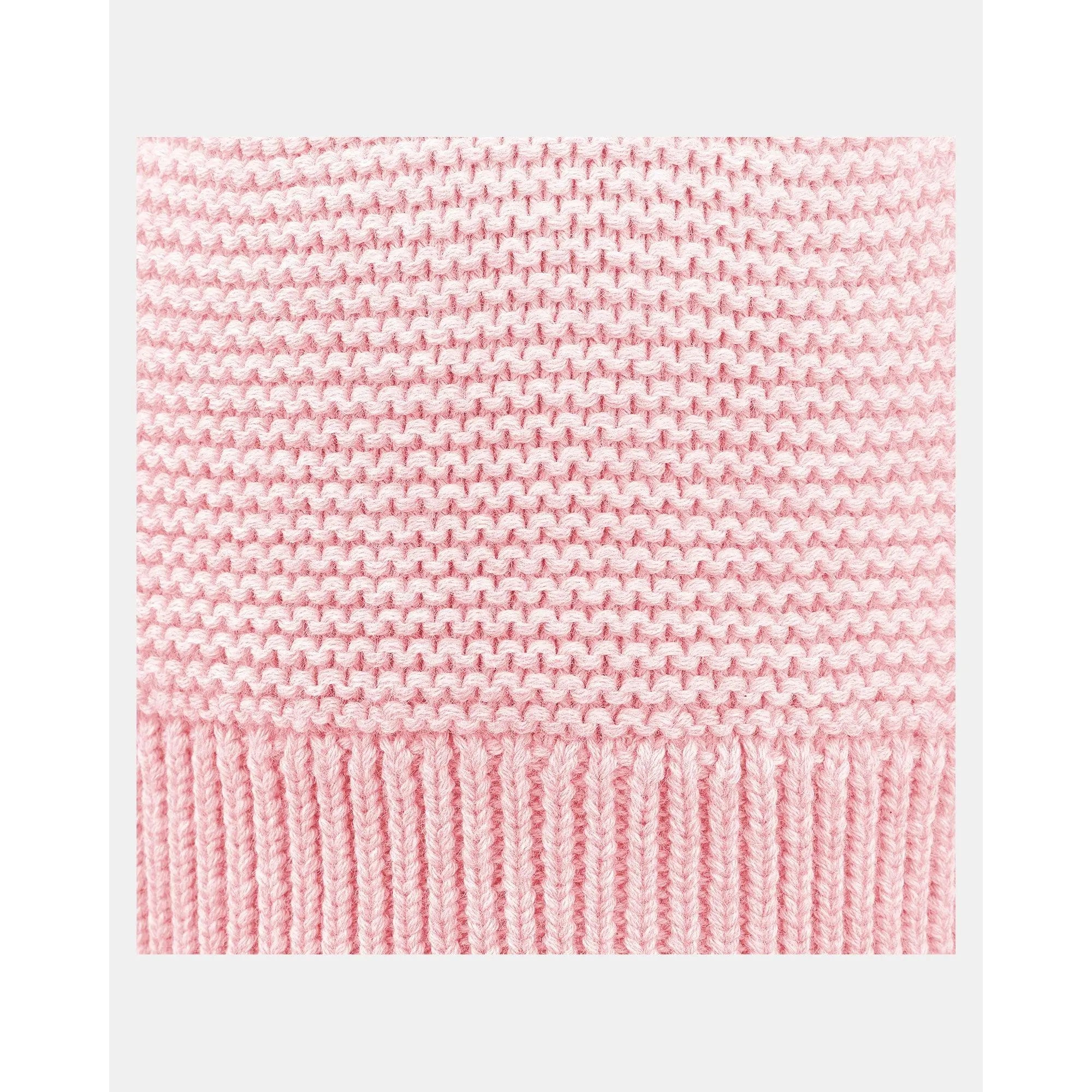 Organic Beanie Snowy Misty Rose