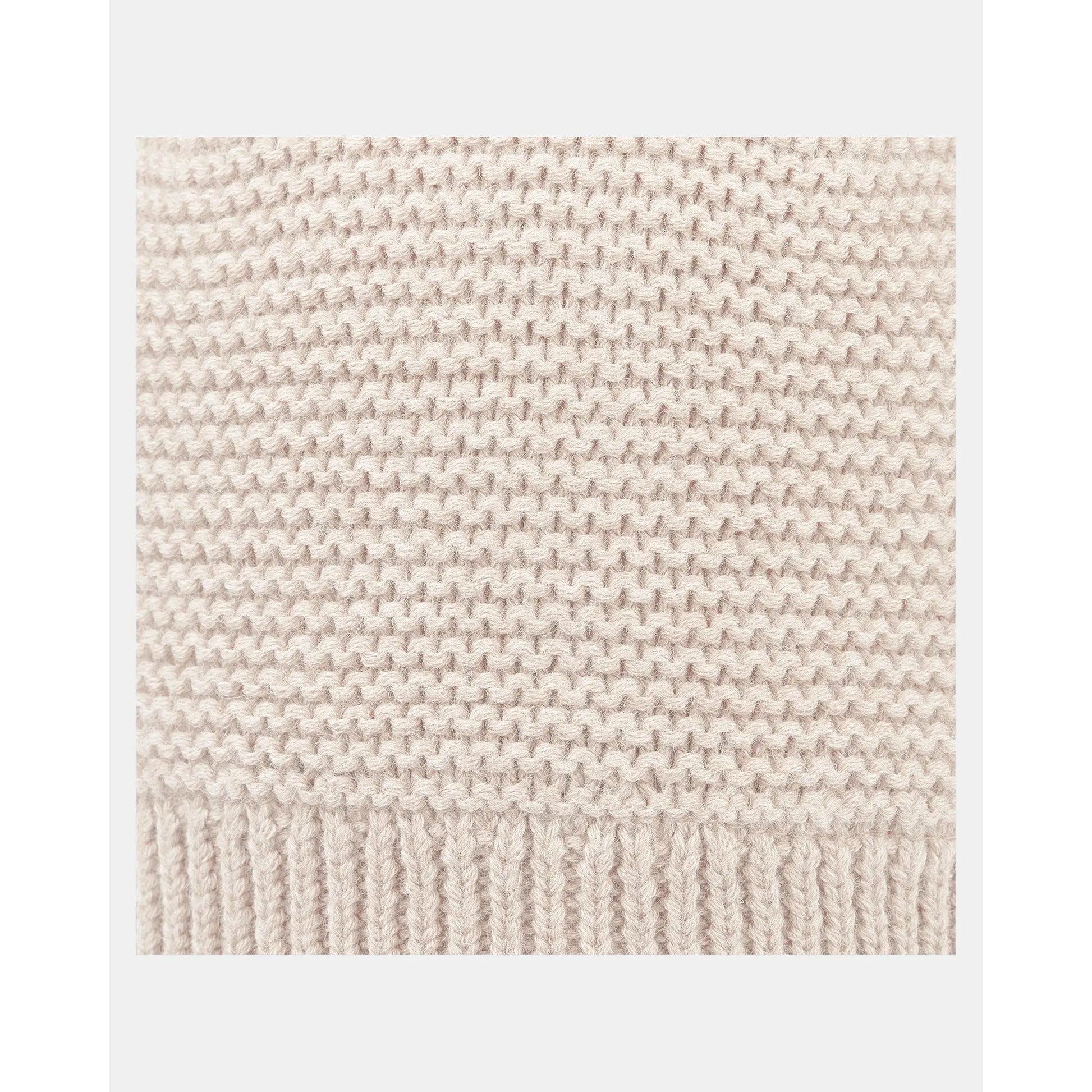 Organic Beanie Snowy Oatmeal