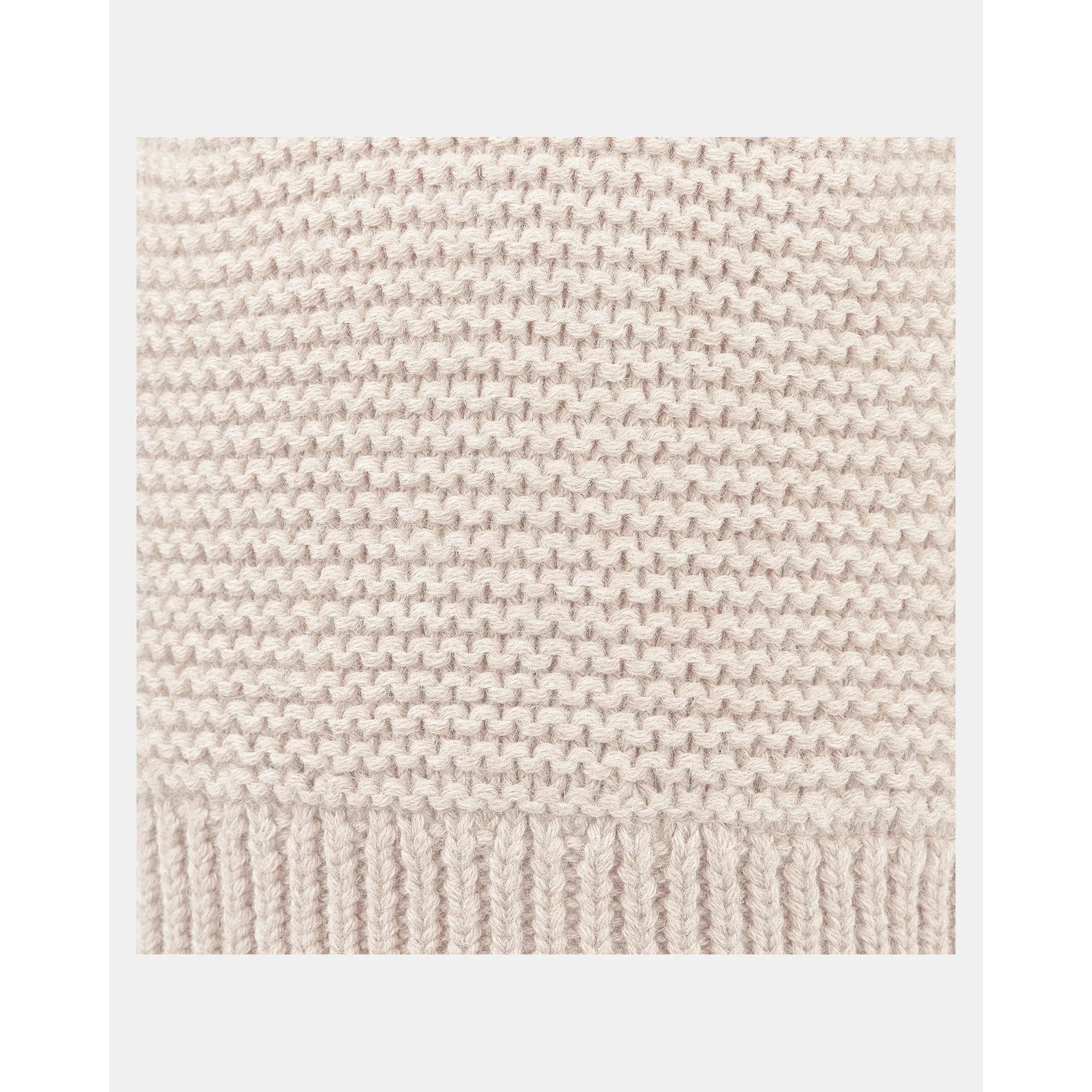 Organic Beanie Snowy Oatmeal