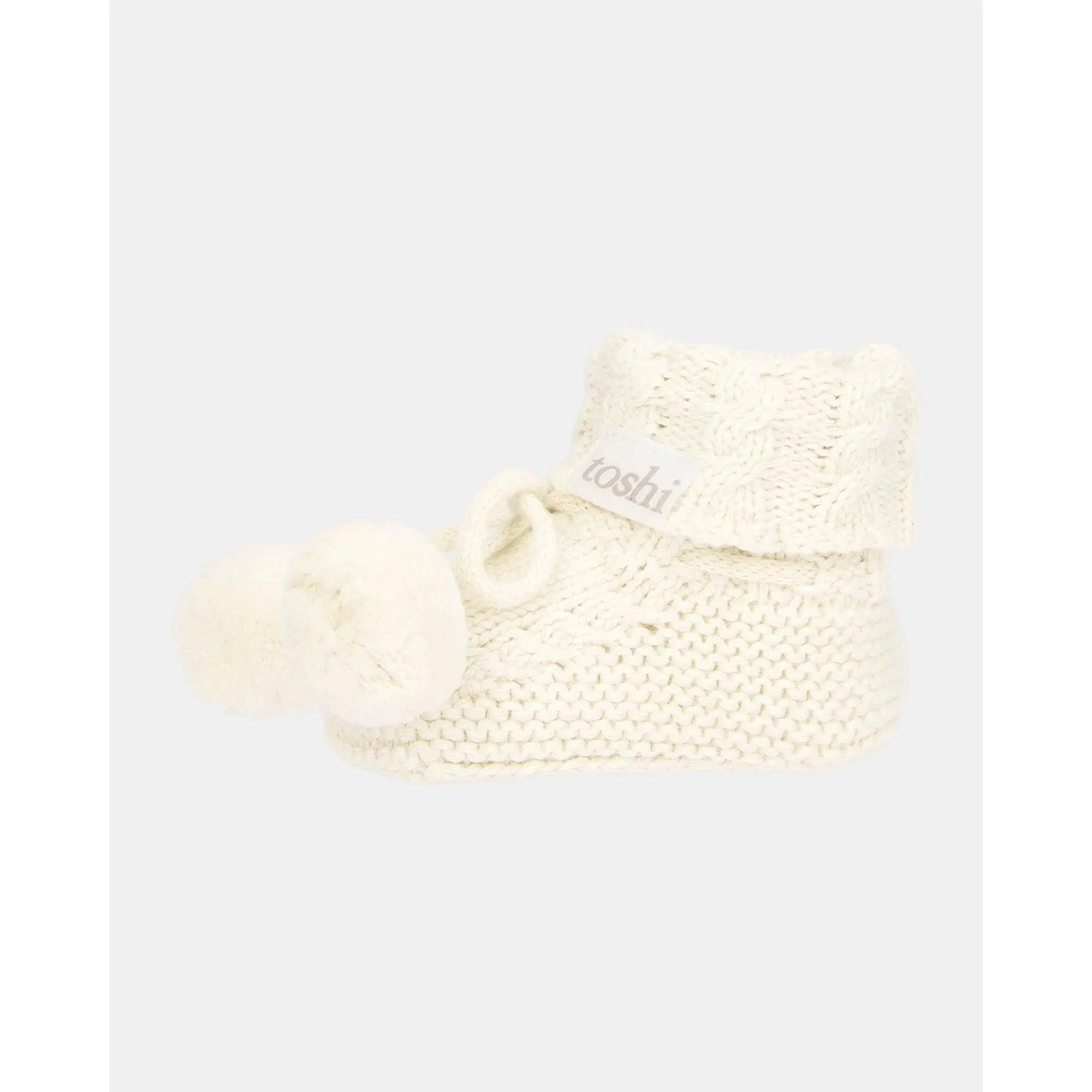 Organic Booties Yummy Cream