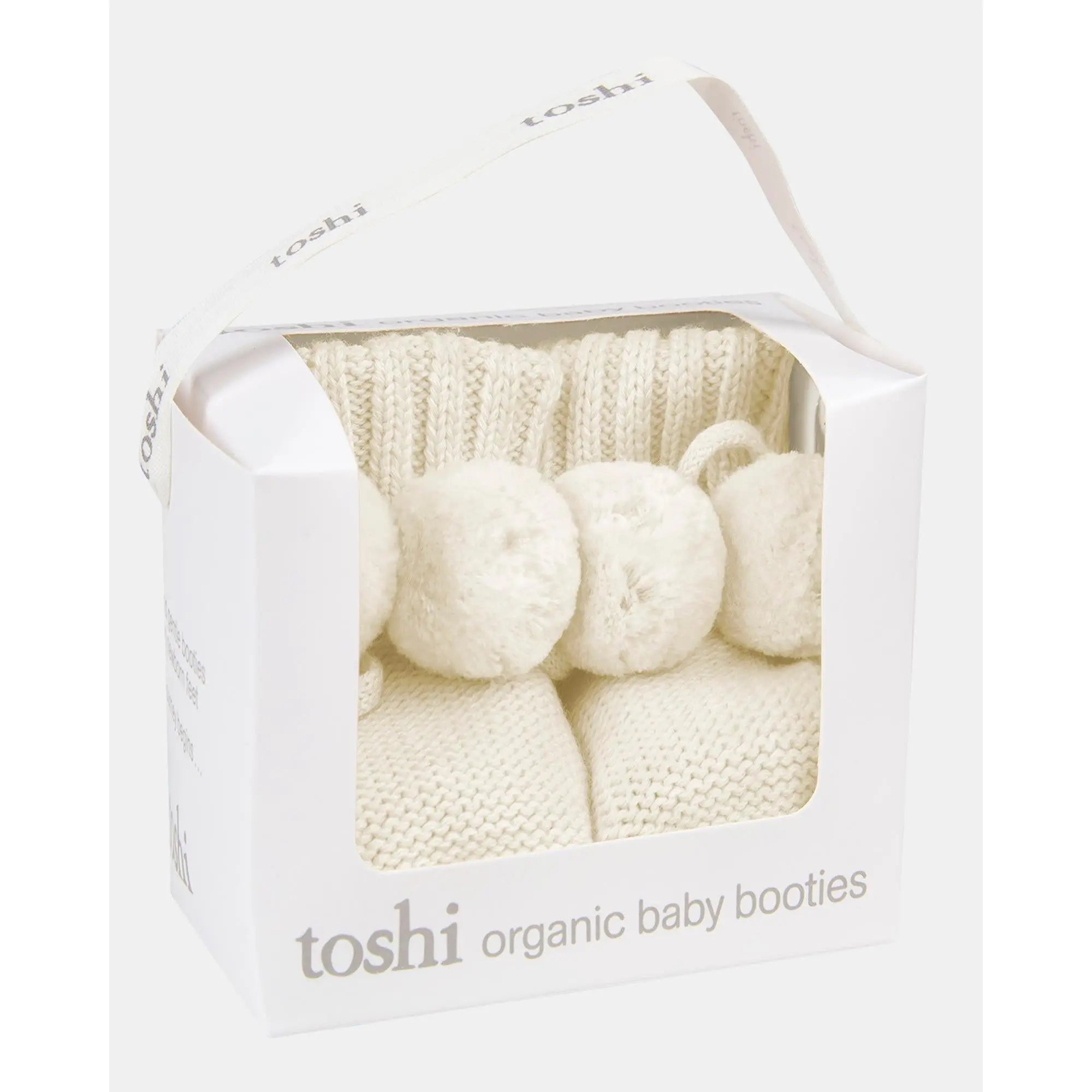 Organic Booties Yummy Cream