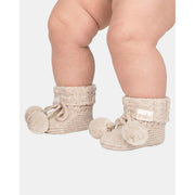 Organic Booties Yummy Oatmeal