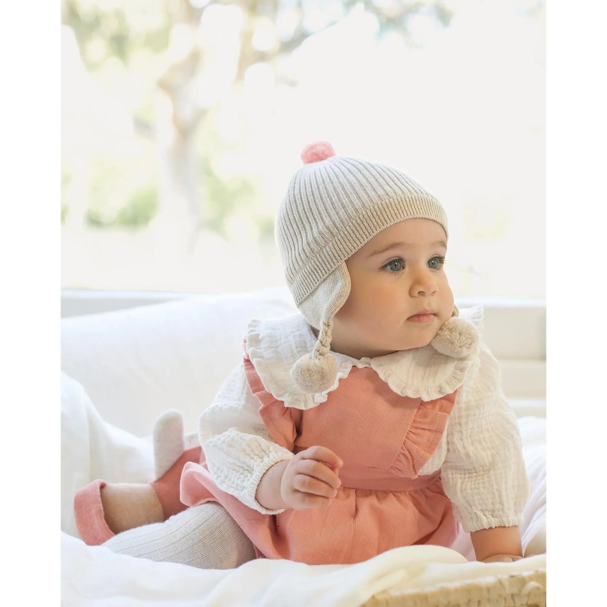 Organic Earmuff Bobby Oatmeal