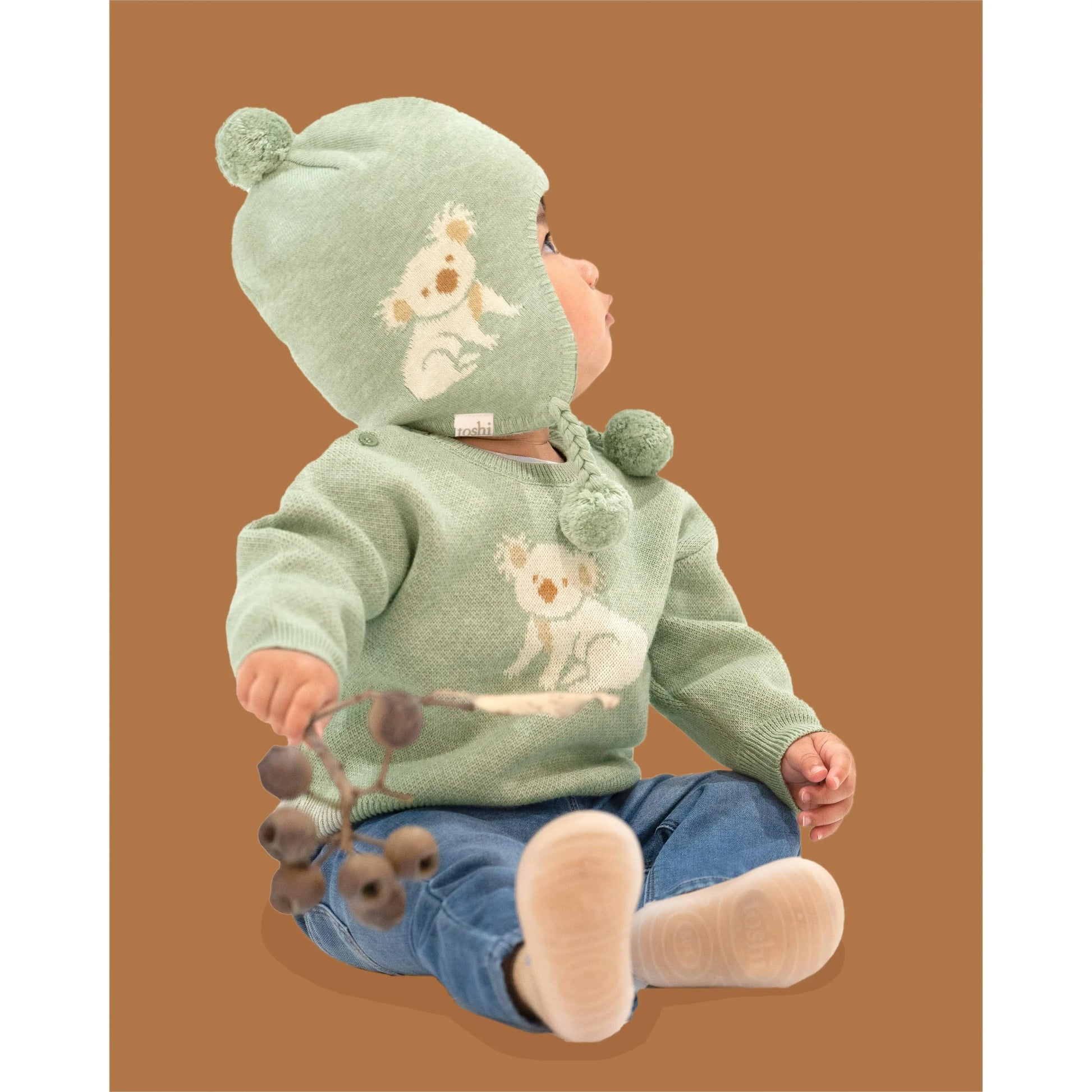 Organic Earmuff Storytime Koala
