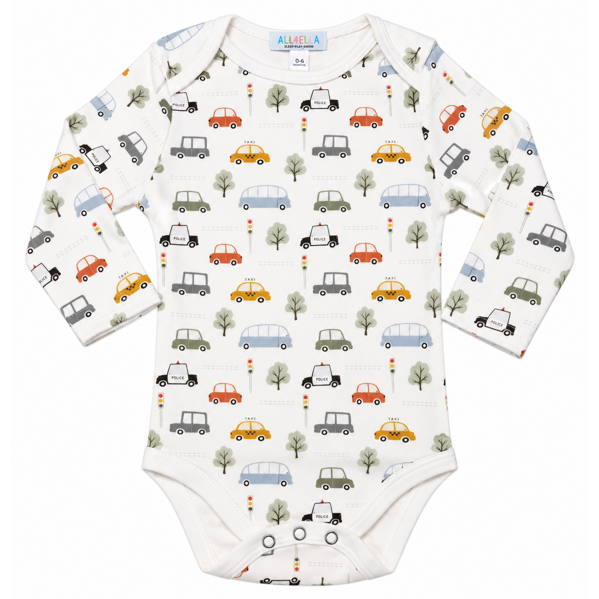 City Patrol organic cotton bodysuit
