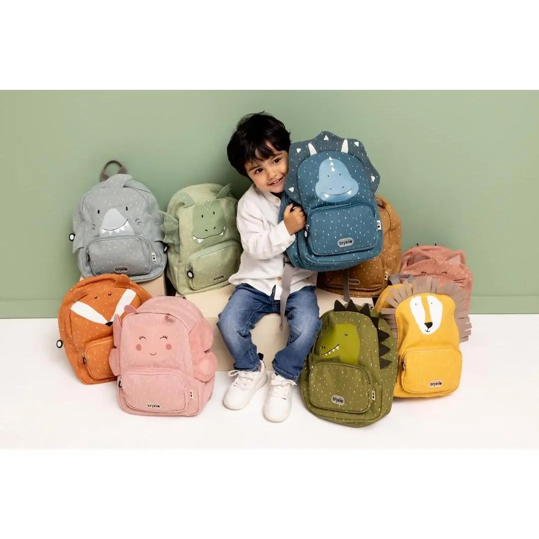 Trixie Backpack - Mr. Triceratops