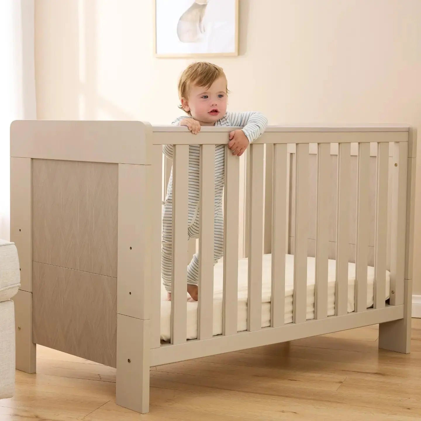 Tutti Bambini Alba Mini Cot + Mattress