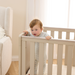 Tutti Bambini Alba Mini Cot - Mushroom & Herringbone