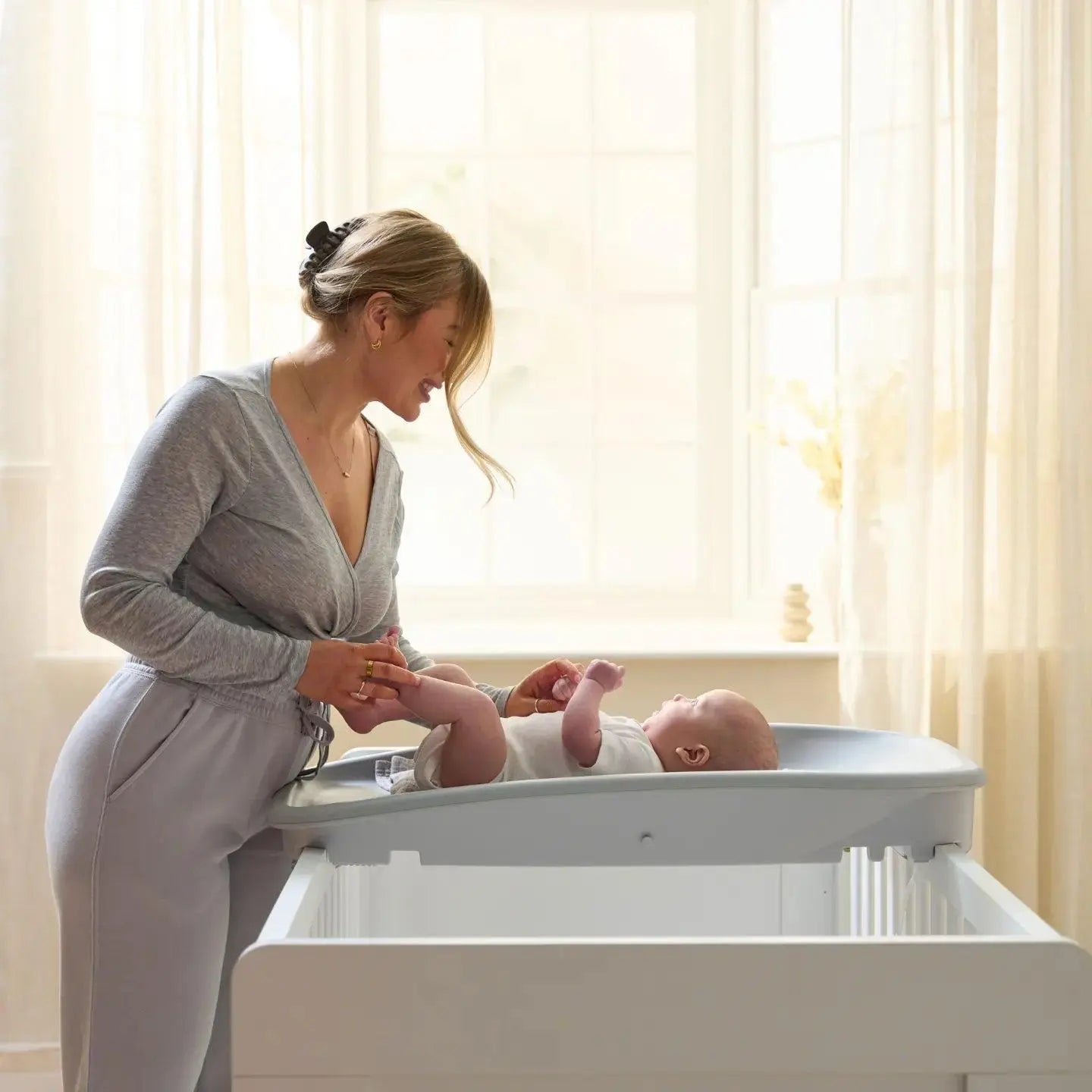 Cushi Baby Changing Mat in Cloud