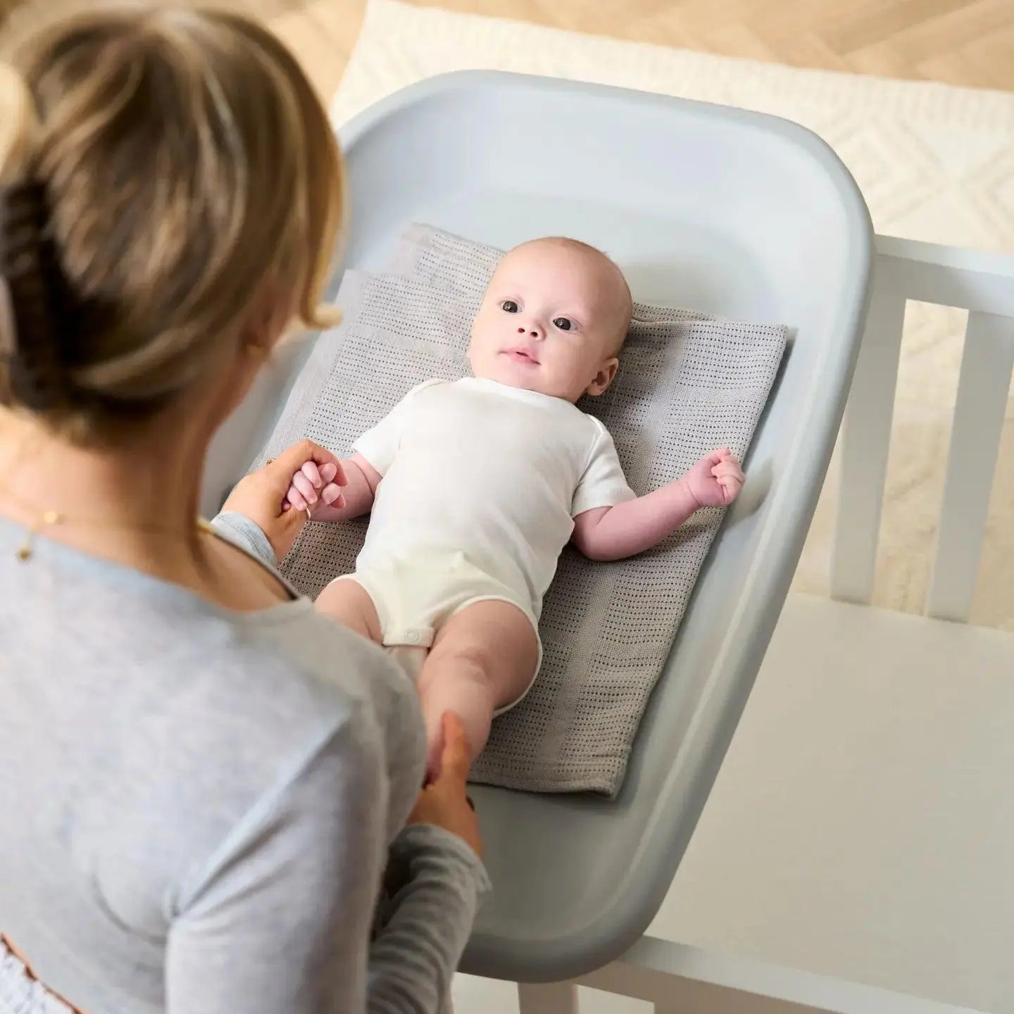 Cushi Baby Changing Mat in Cloud
