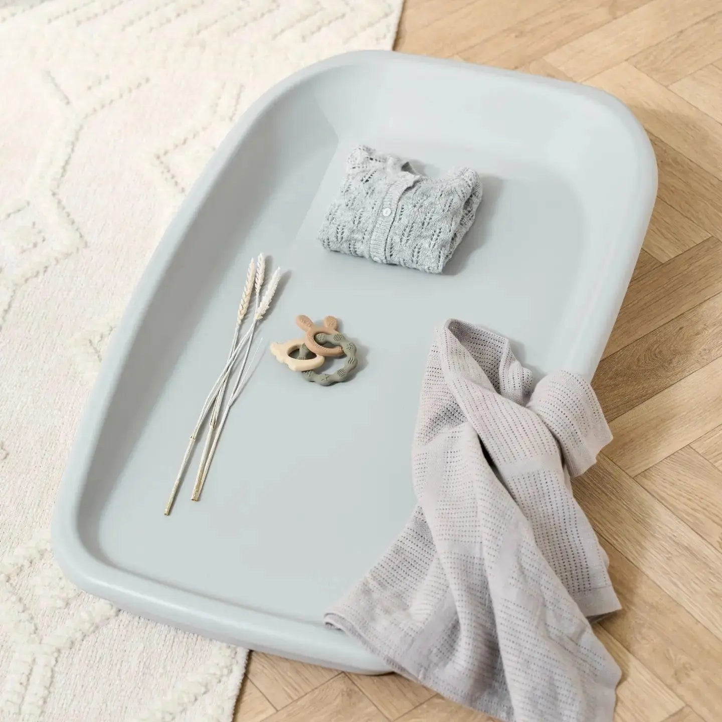 Cushi Baby Changing Mat in Cloud