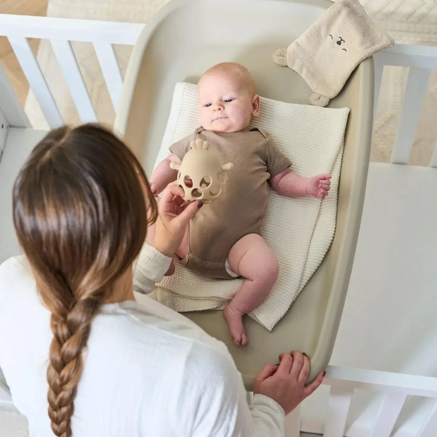 Cushi Baby Changing Mat in Mushroom