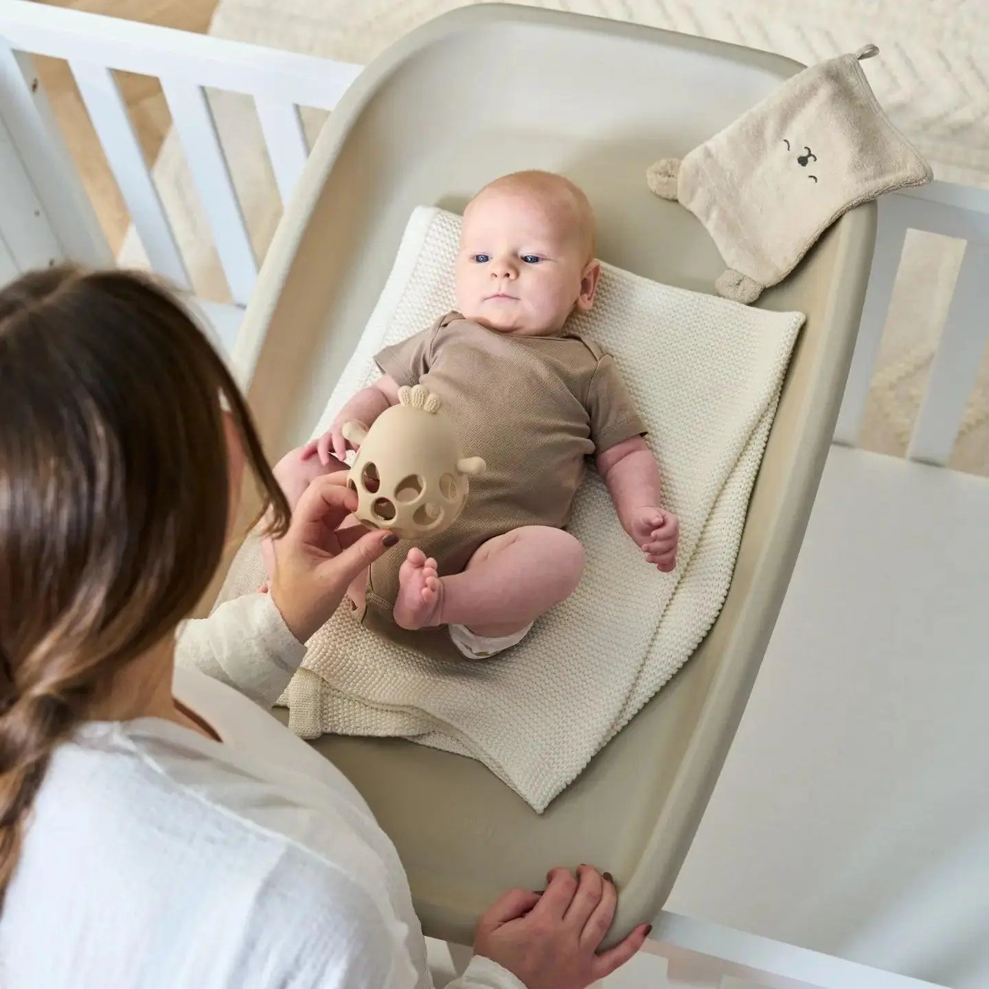 Cushi Baby Changing Mat in Mushroom