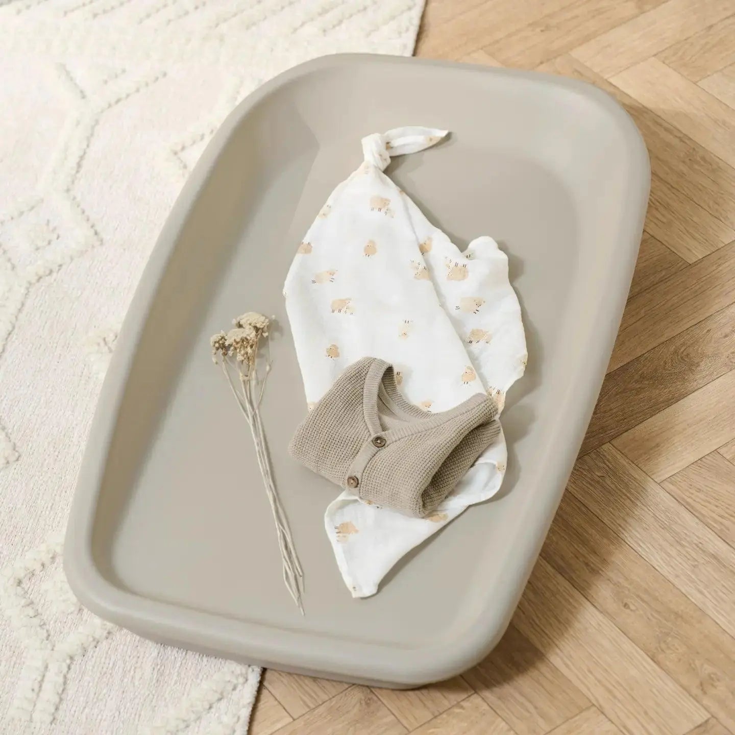 Cushi Baby Changing Mat in Mushroom