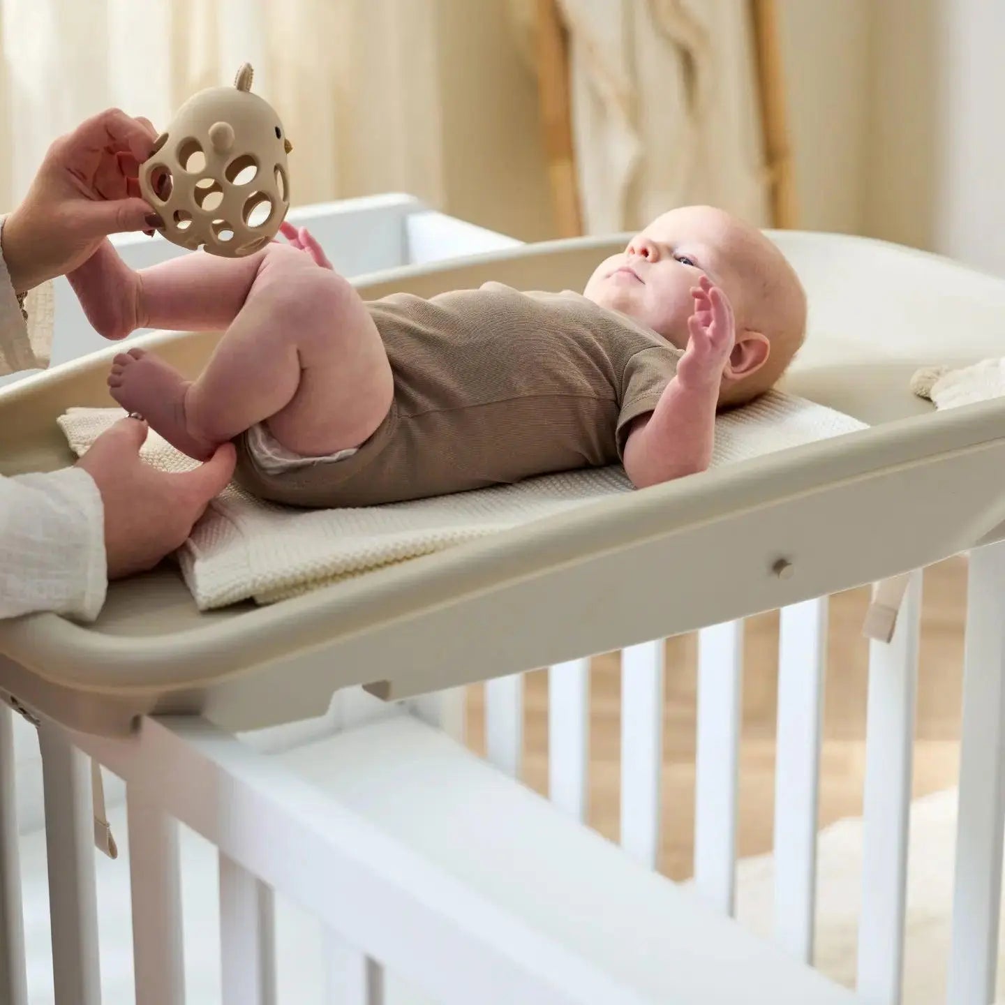 Cushi Baby Changing Mat in Mushroom