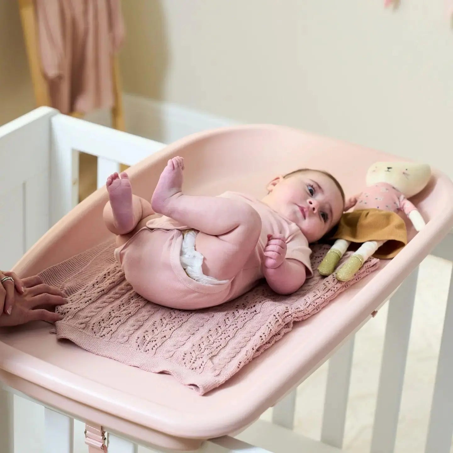 Cushi Baby Changing Mat in Petal