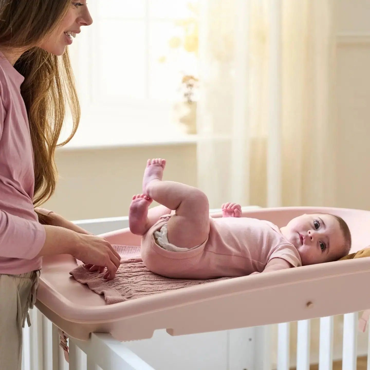 Cushi Baby Changing Mat in Petal