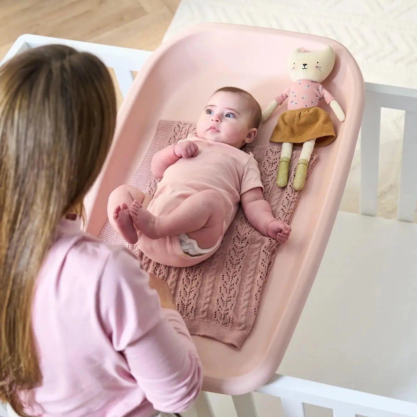 Cushi Baby Changing Mat in Petal