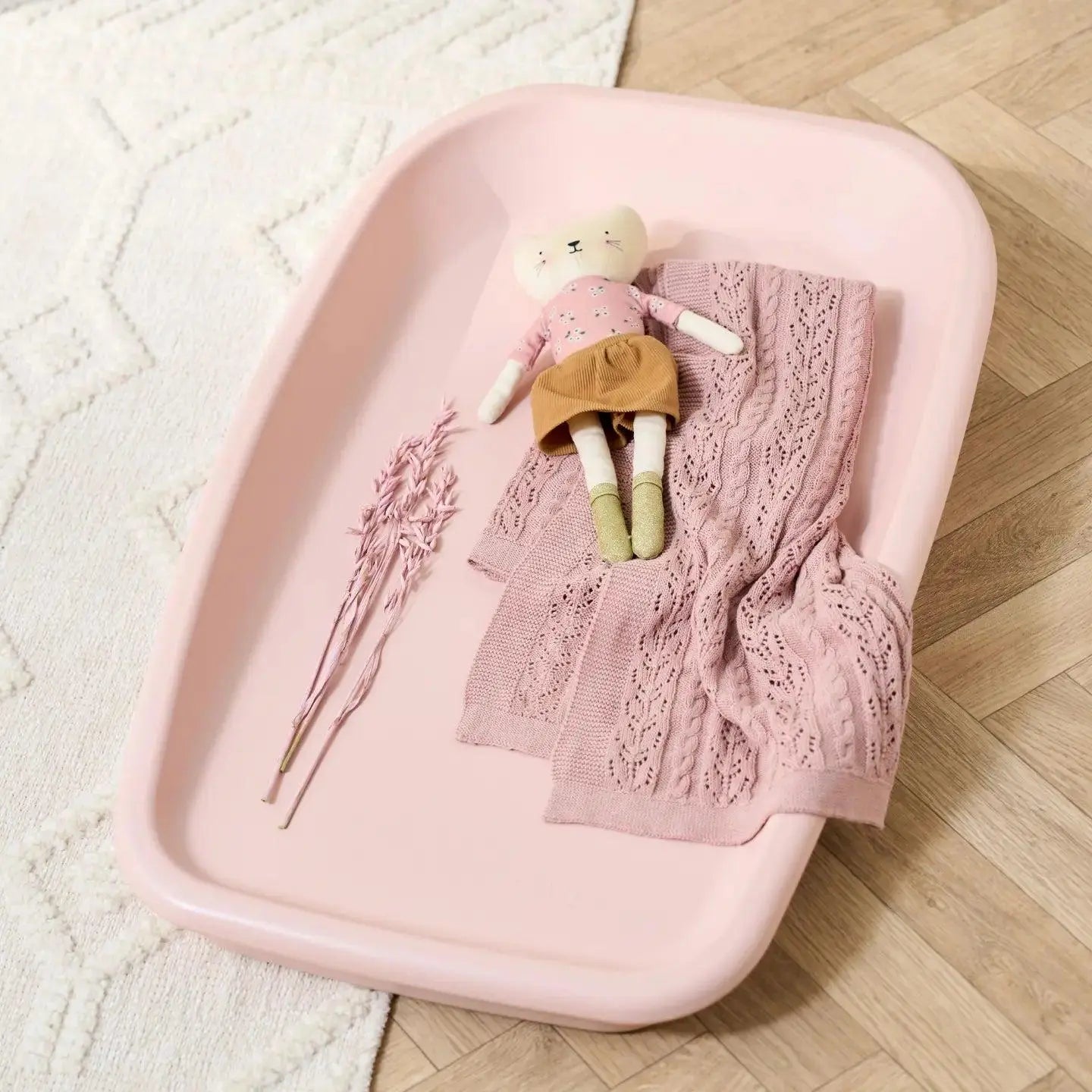Cushi Baby Changing Mat in Petal