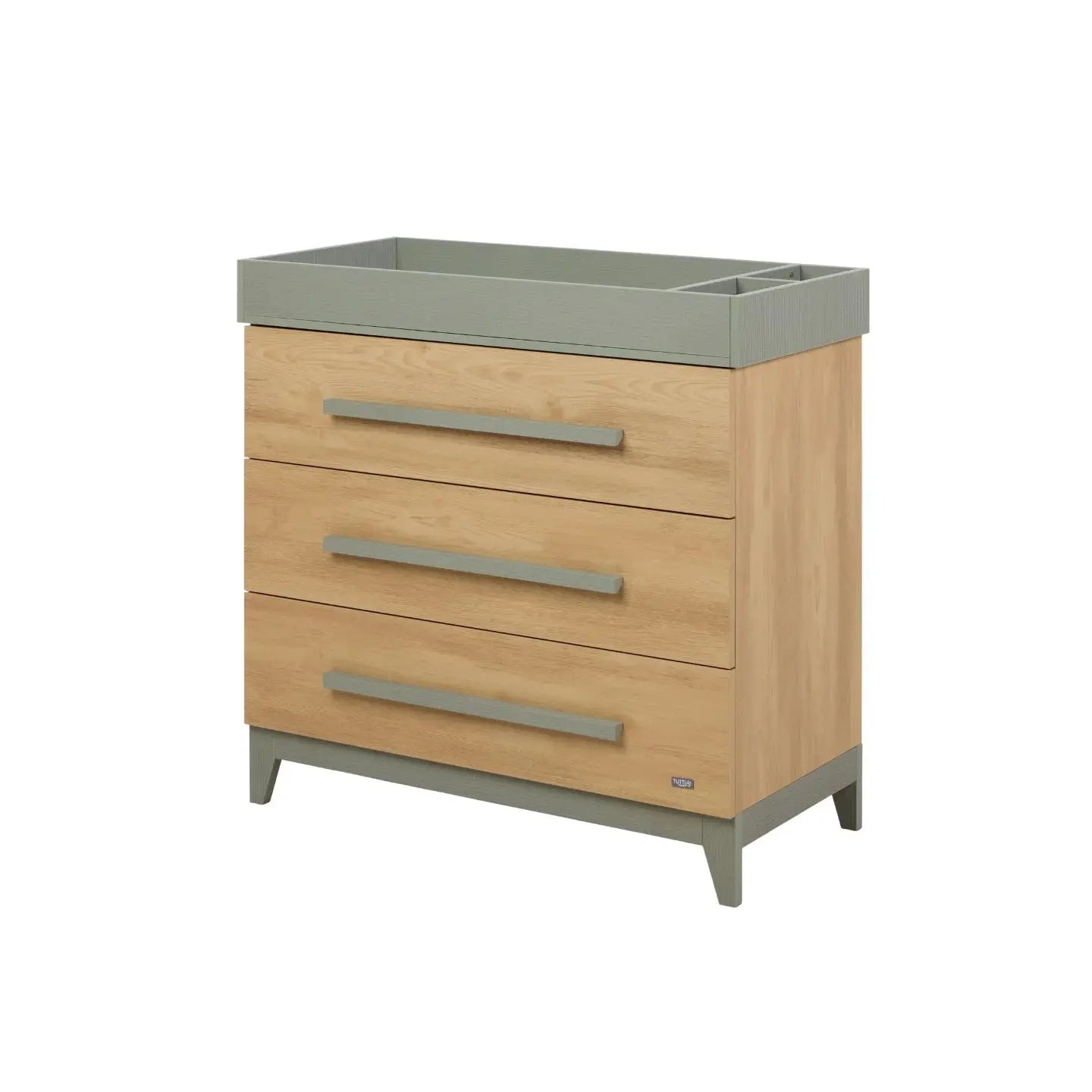 Tutti Bambini Hallee Chest Changer - Sage & Golden Oak