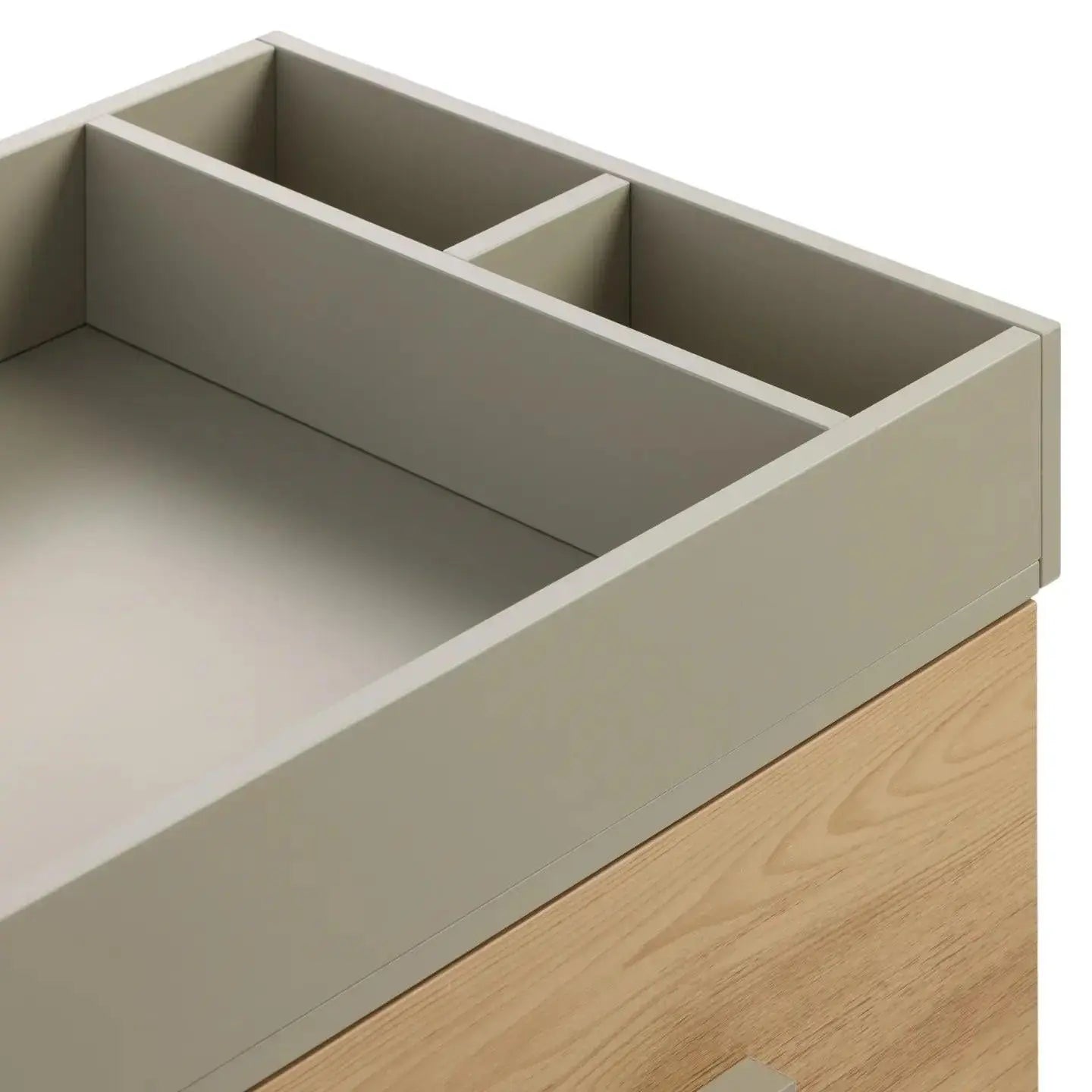 Tutti Bambini Hallee Chest Changer - Sage & Golden Oak