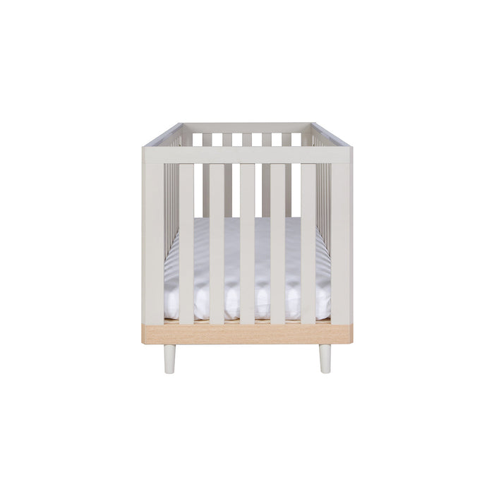 Tutti Bambini Hygge Cot - Light Oak & White Sand