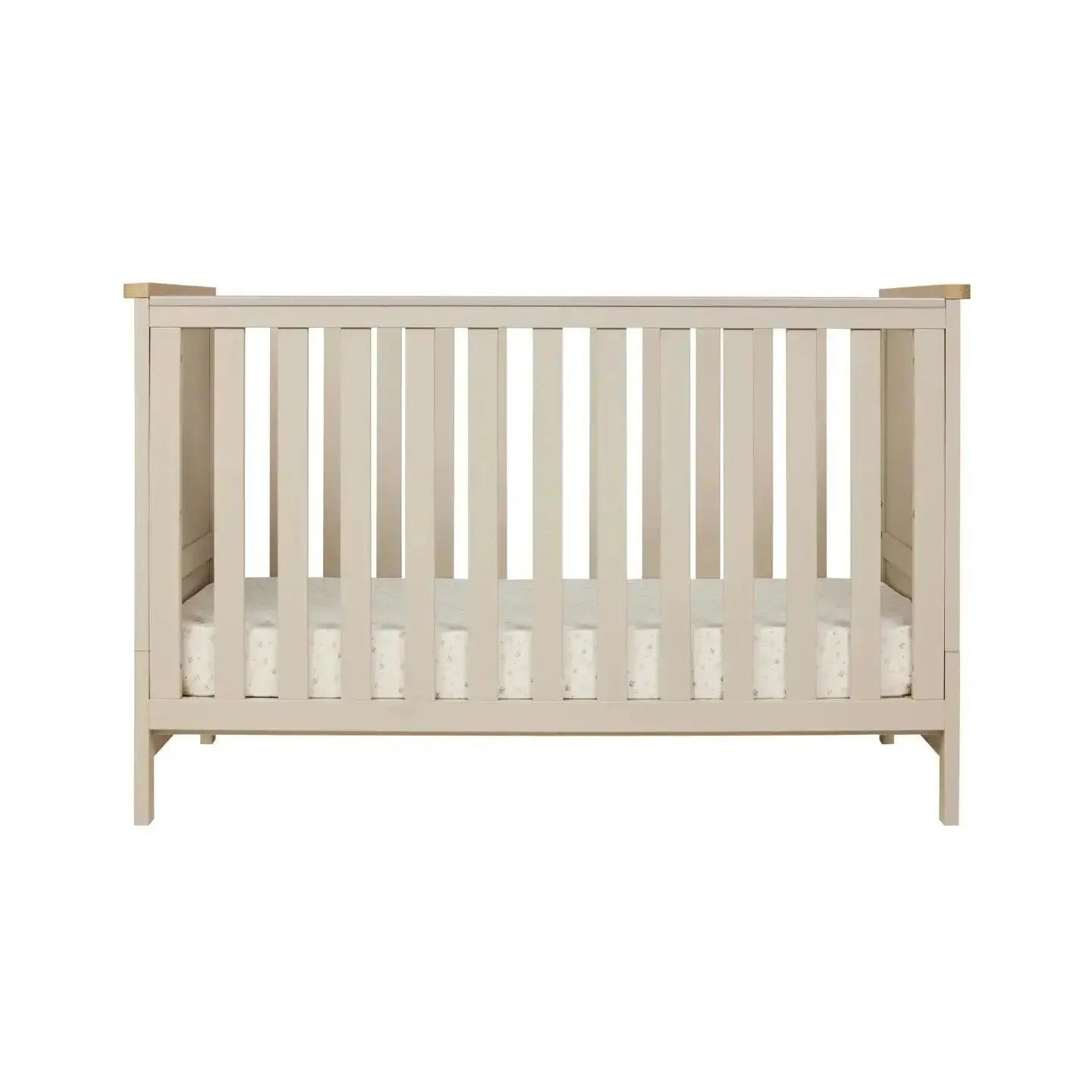 Tutti Bambini Misha Cot + Mattress - Mushroom & Golden Oak