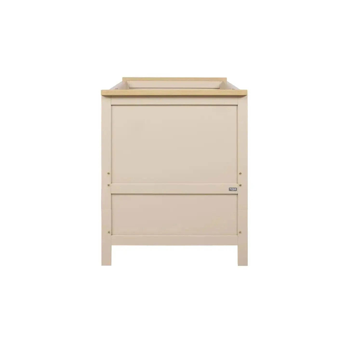 Tutti Bambini Misha Cot + Mattress - Mushroom & Golden Oak