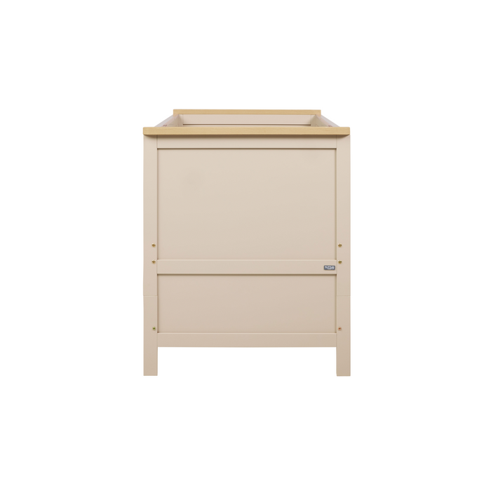 Tutti Bambini Misha Cot + Mattress - Mushroom & Golden Oak