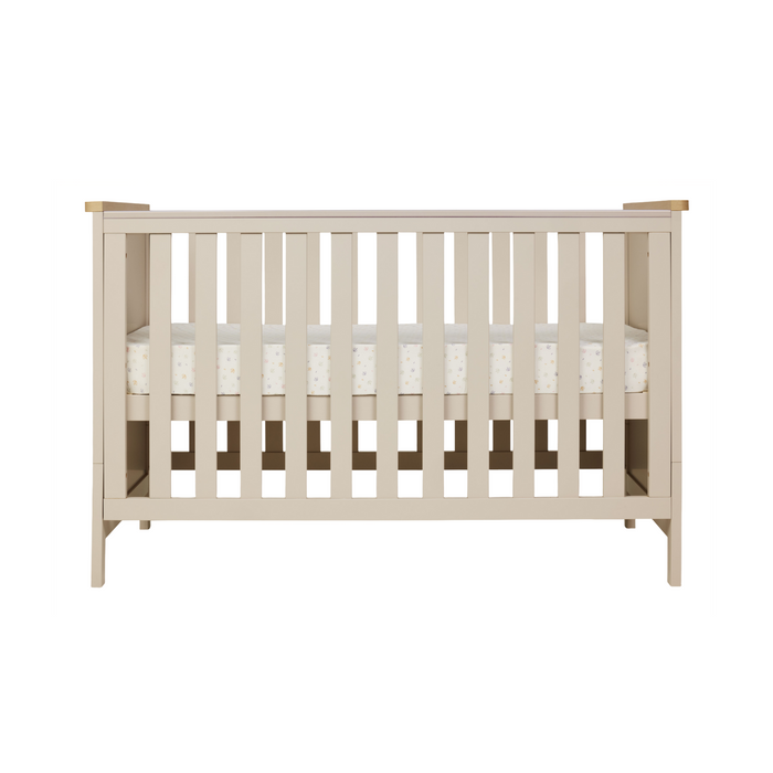 Tutti Bambini Misha Cot + Mattress - Mushroom & Golden Oak