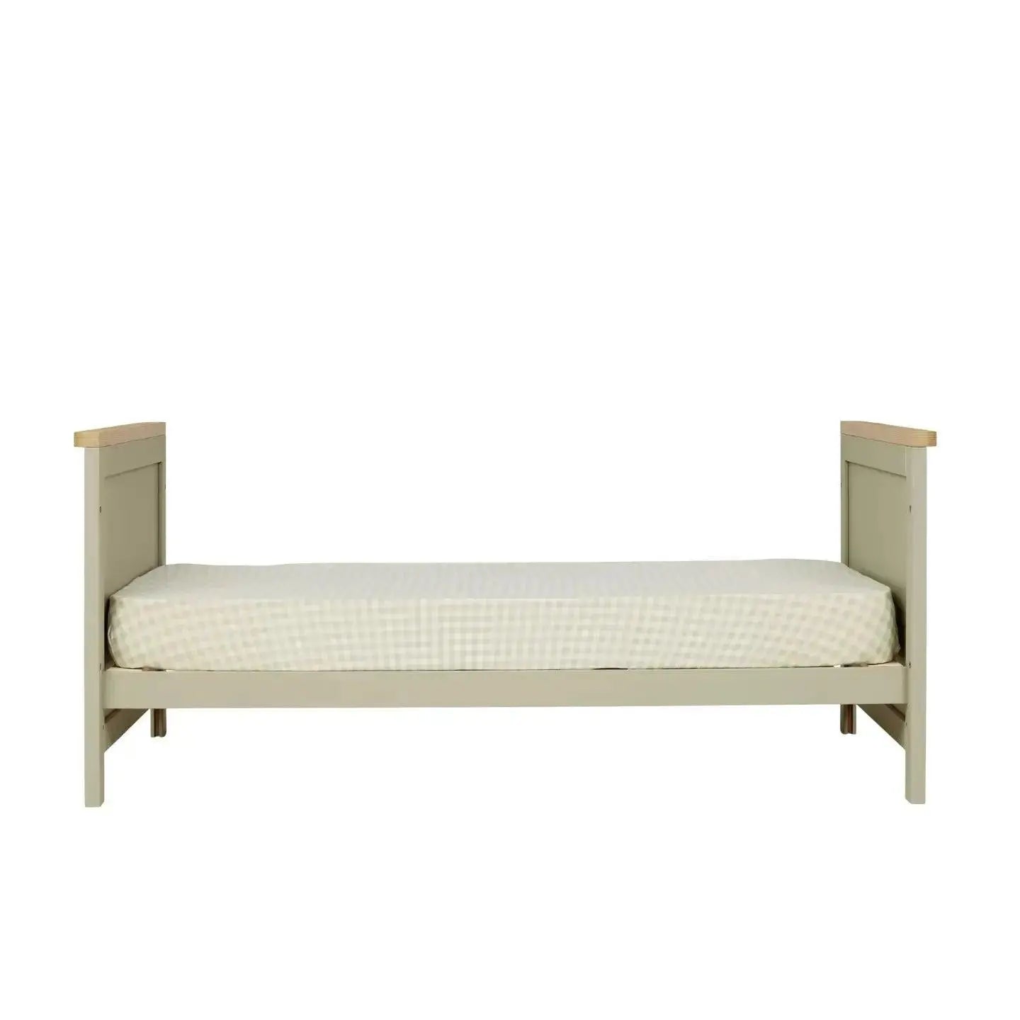 Tutti Bambini Misha Cot + Mattress - Sage & Golden Oak