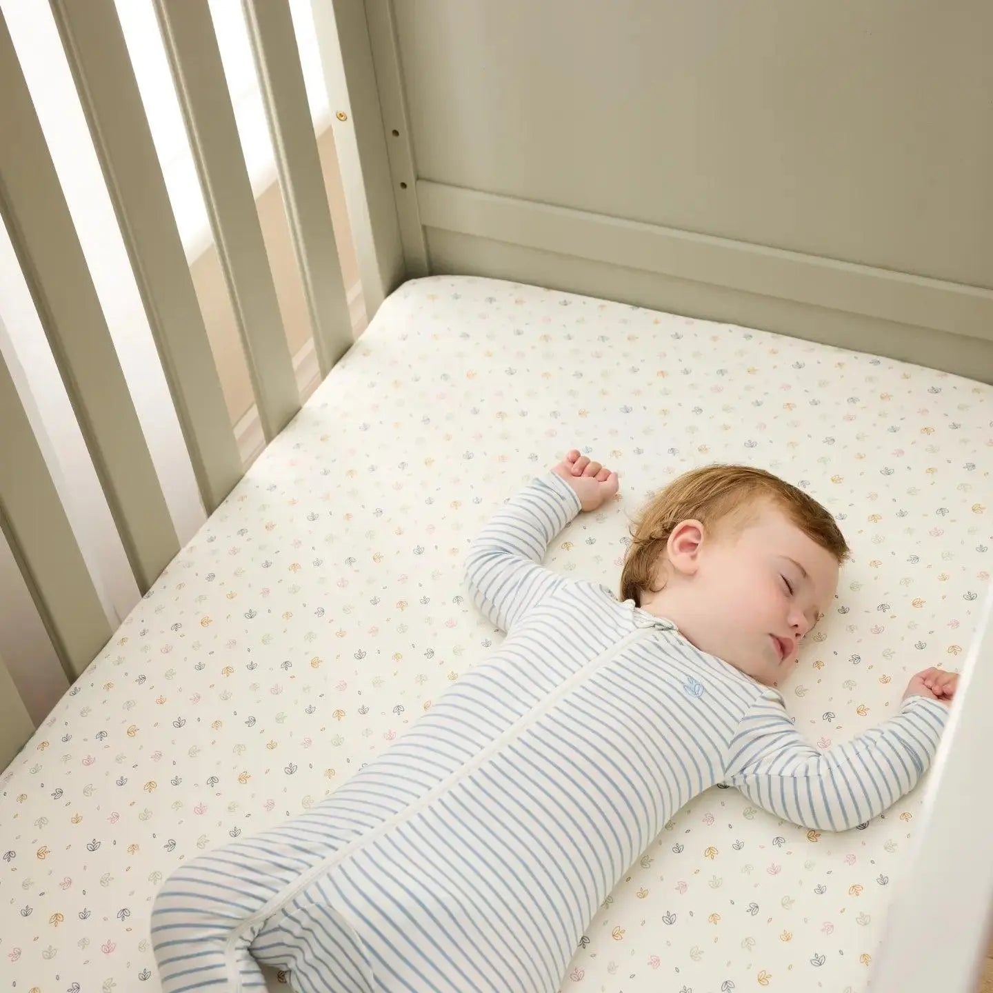 Tutti Bambini Misha Cot - Sage & Golden Oak