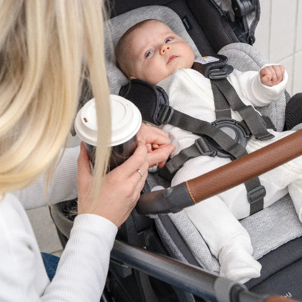 UPPAbaby Cruz V3 Pram - Greyson (Charcoal Melange / Carbon)