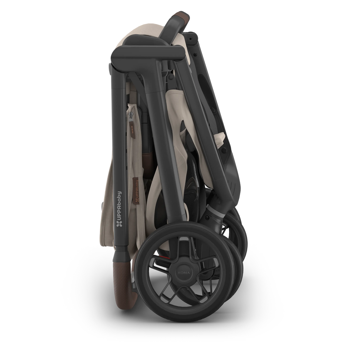 UPPAbaby Kona Ada folded, side view