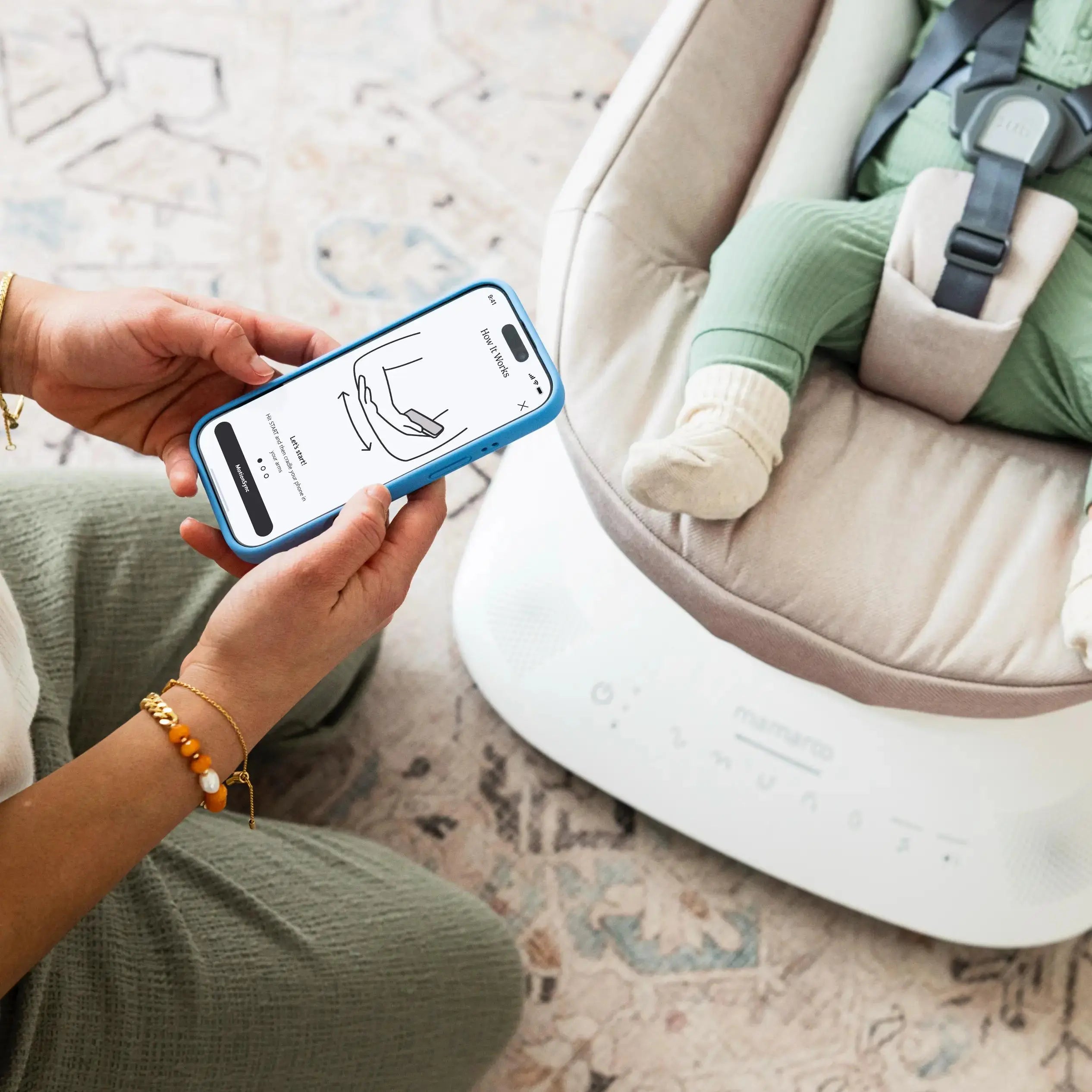 UPPAbaby Mamaroo Baby Swing