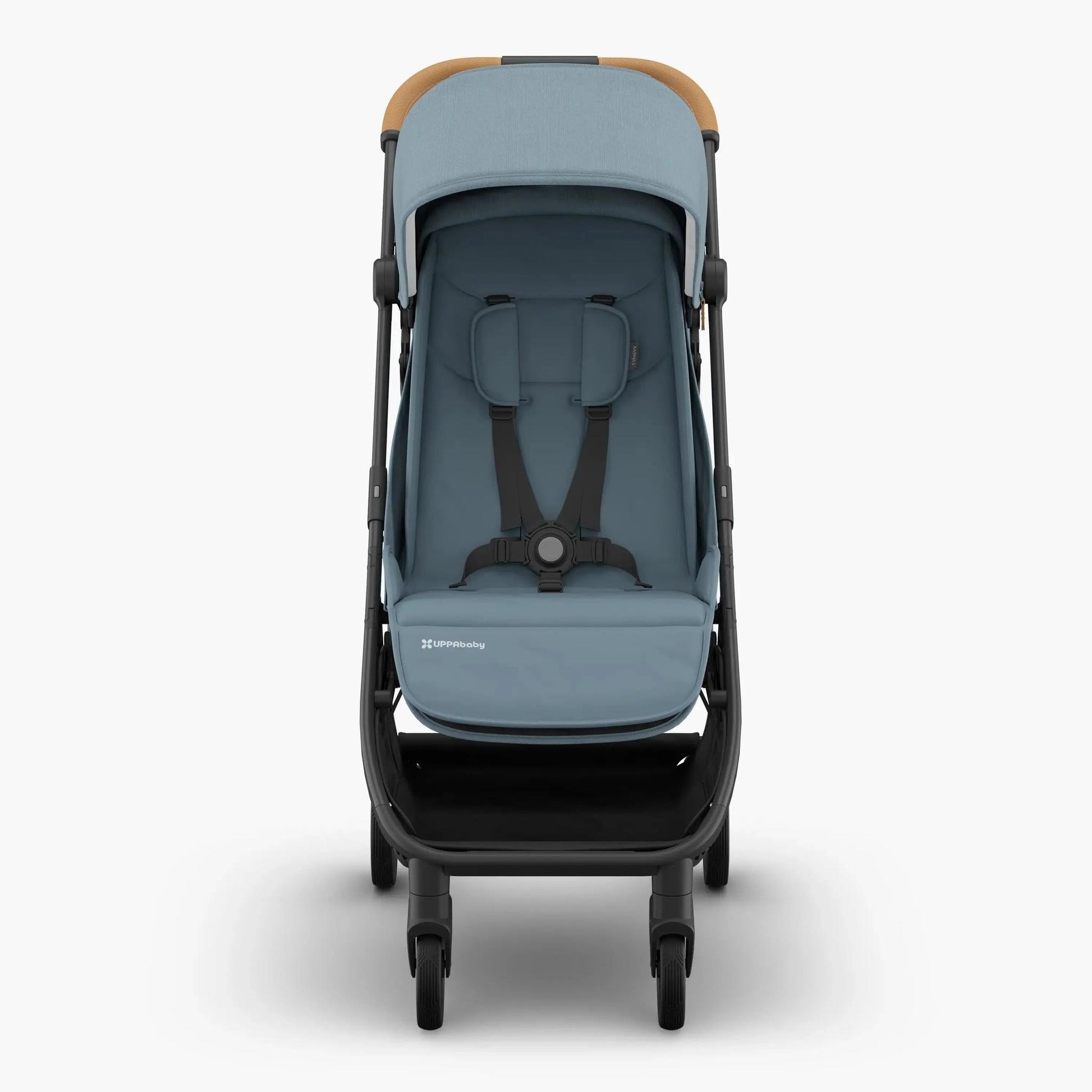 UPPAbaby Minu V3 Stroller - Dillan (Blue/Carbon/ Sand Leather)