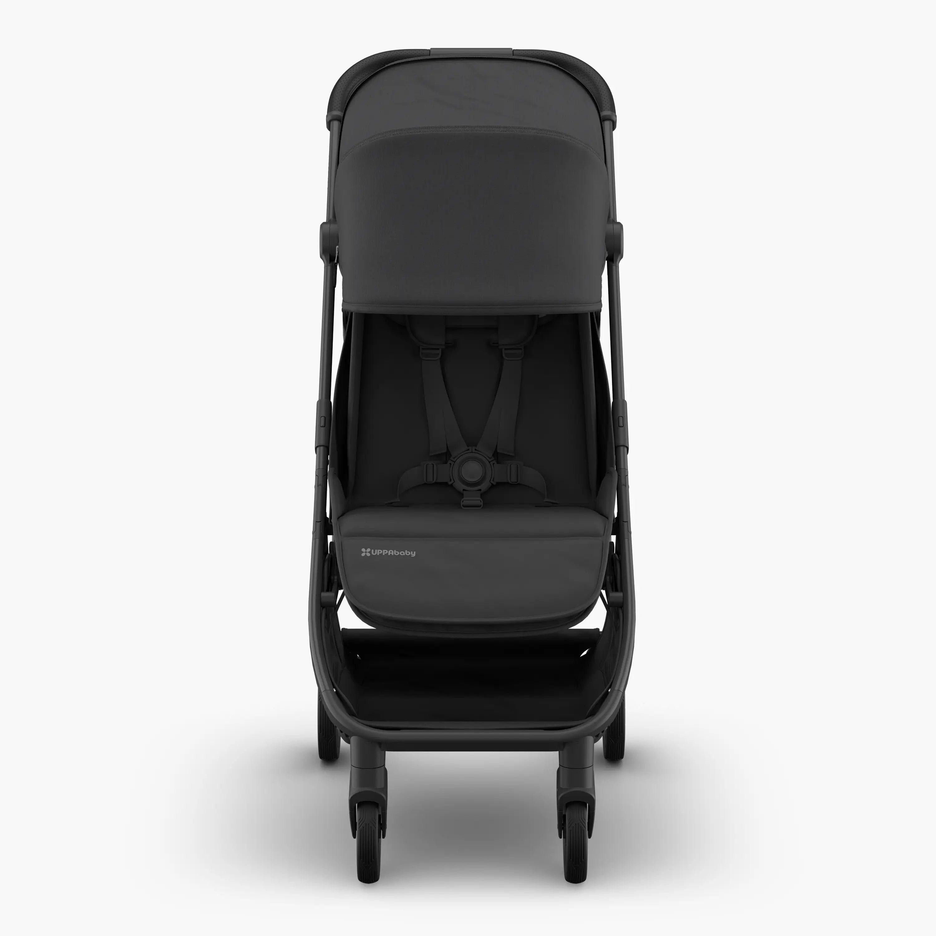 UPPAbaby Minu V3 Stroller - Jake (Charcoal/Carbon/ Black leather)