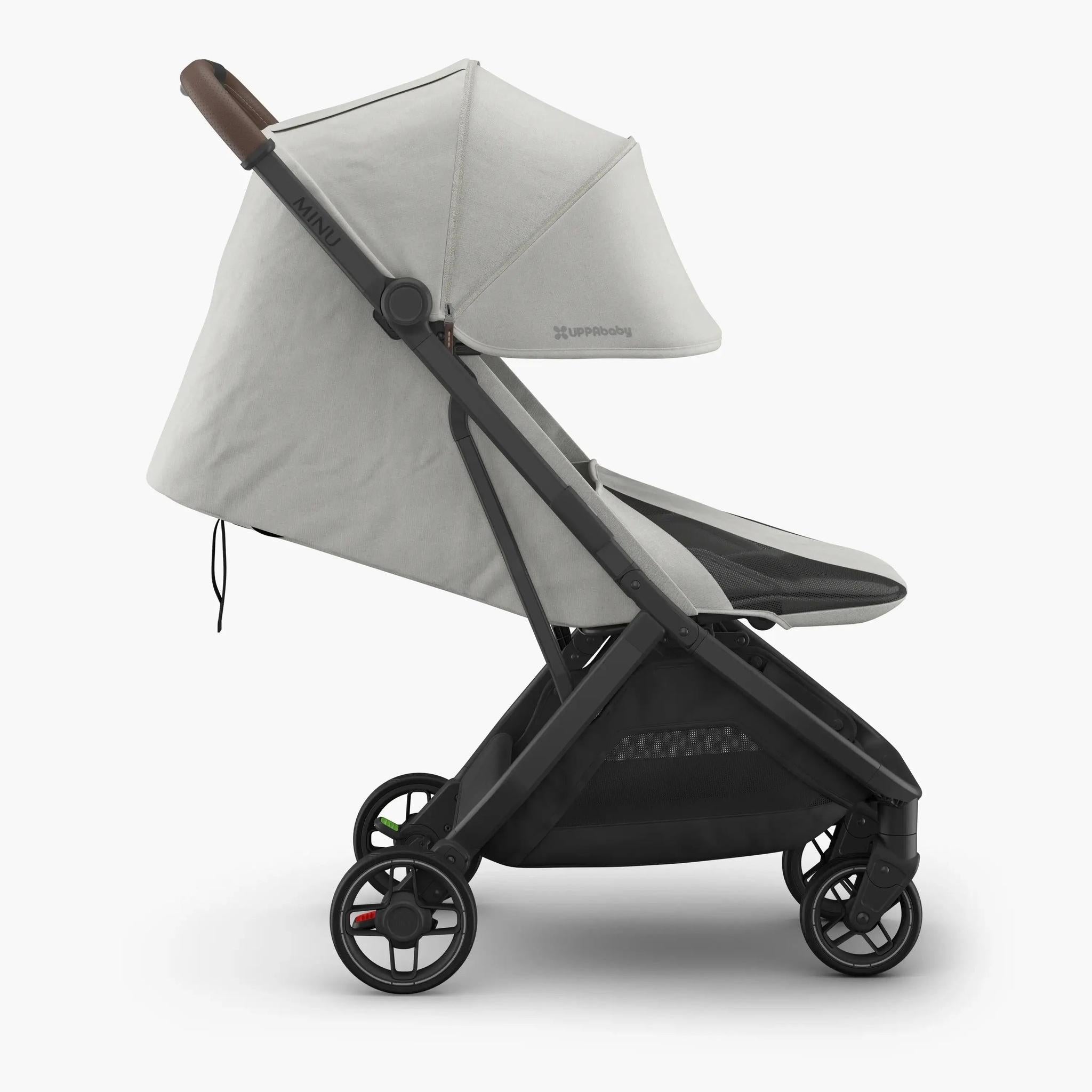 UPPAbaby Minu V3 Stroller - Savannah (Pearl Grey/Carbon)