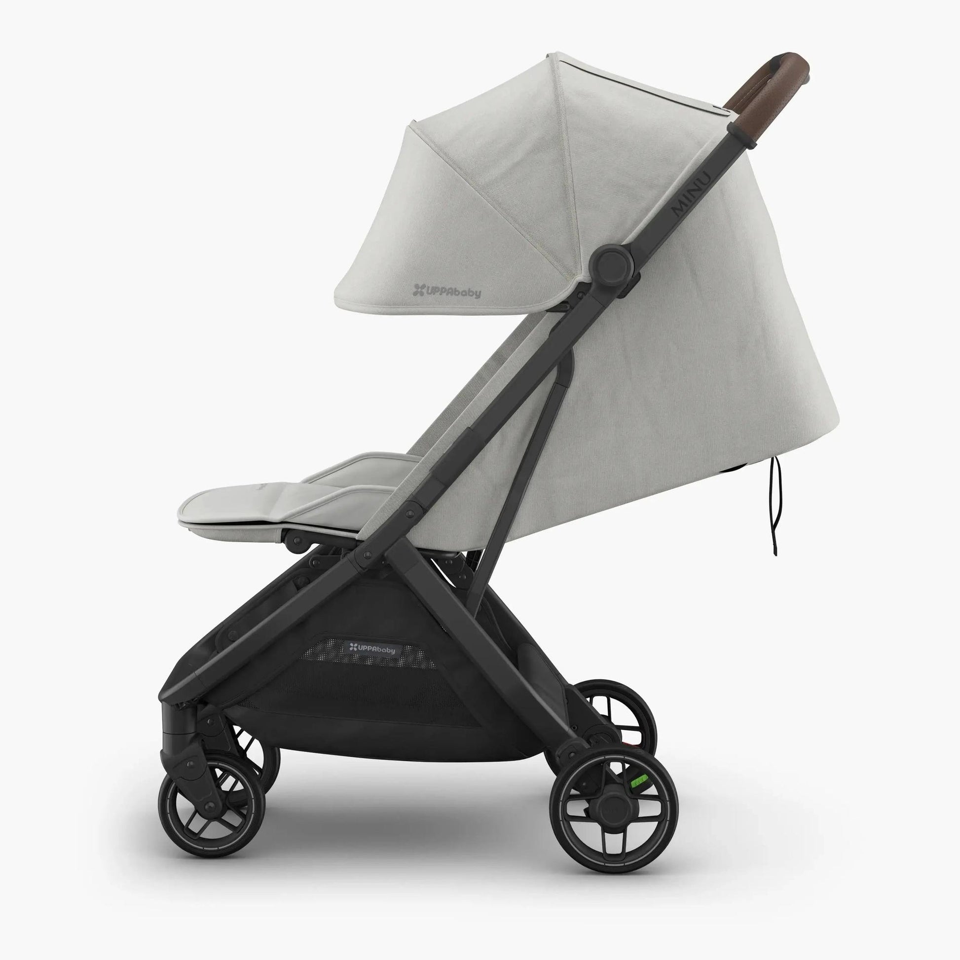 UPPAbaby Minu V3 Stroller - Savannah (Pearl Grey/Carbon)