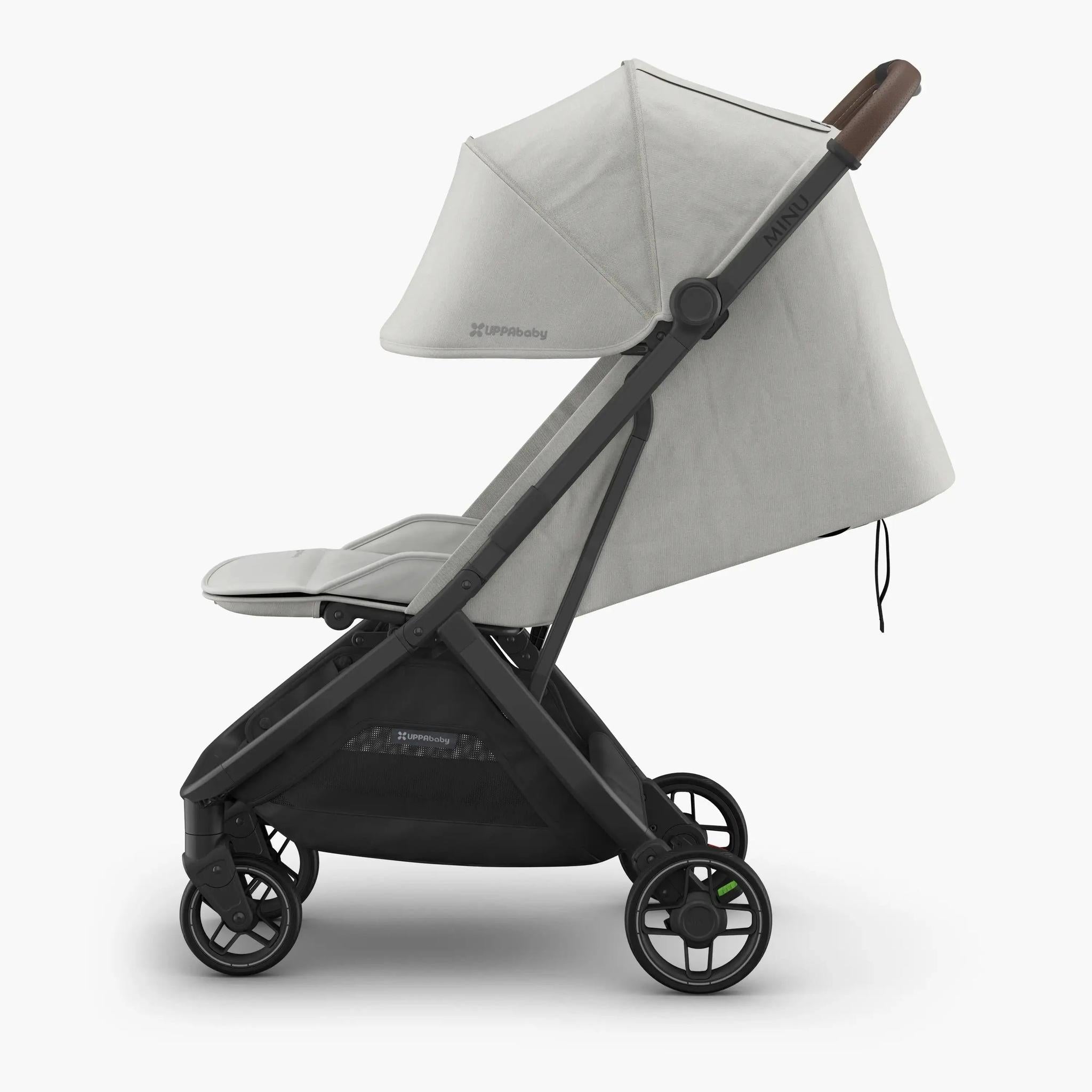 UPPAbaby Minu V3 Stroller - Savannah (Pearl Grey/Carbon)