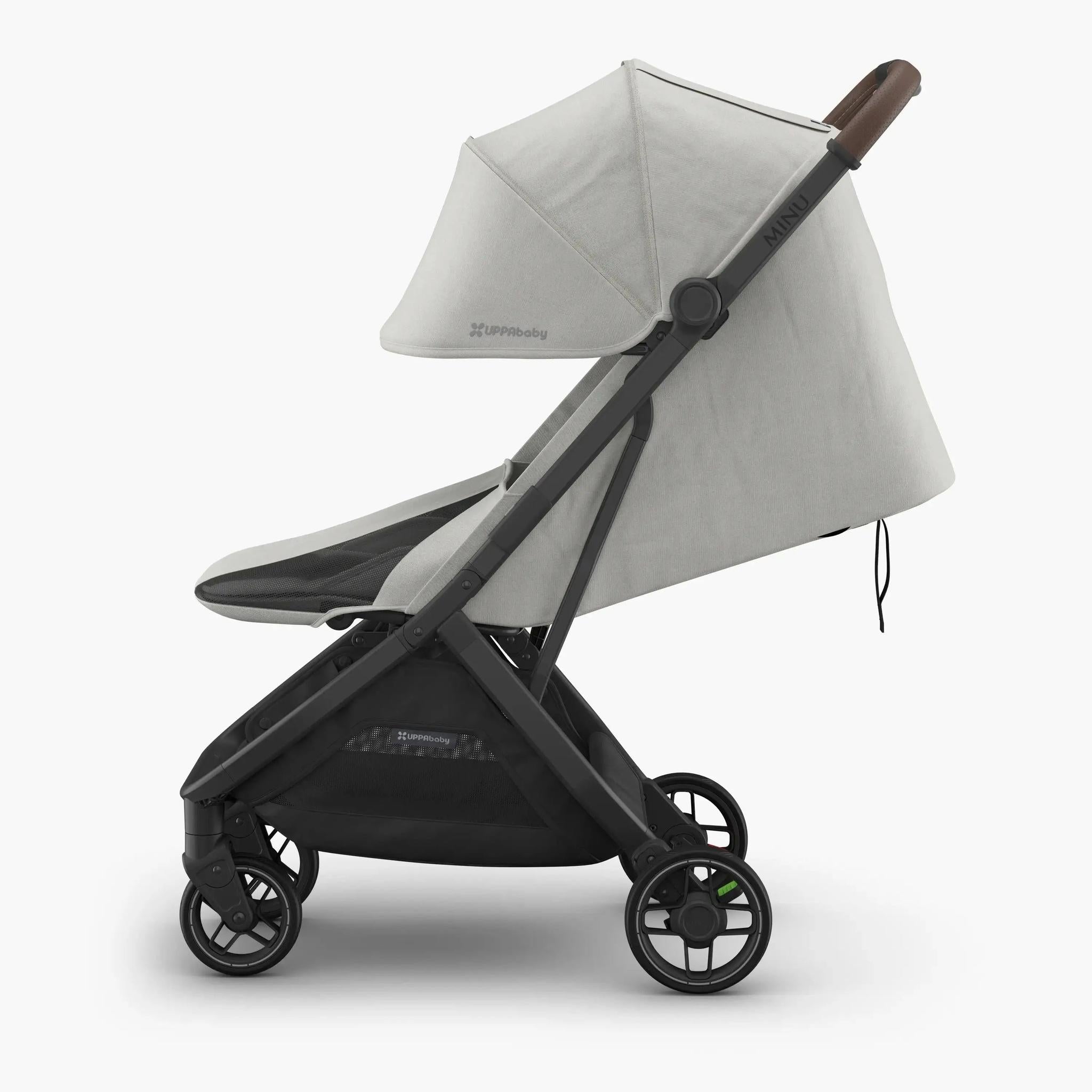 UPPAbaby Minu V3 Stroller - Savannah (Pearl Grey/Carbon)