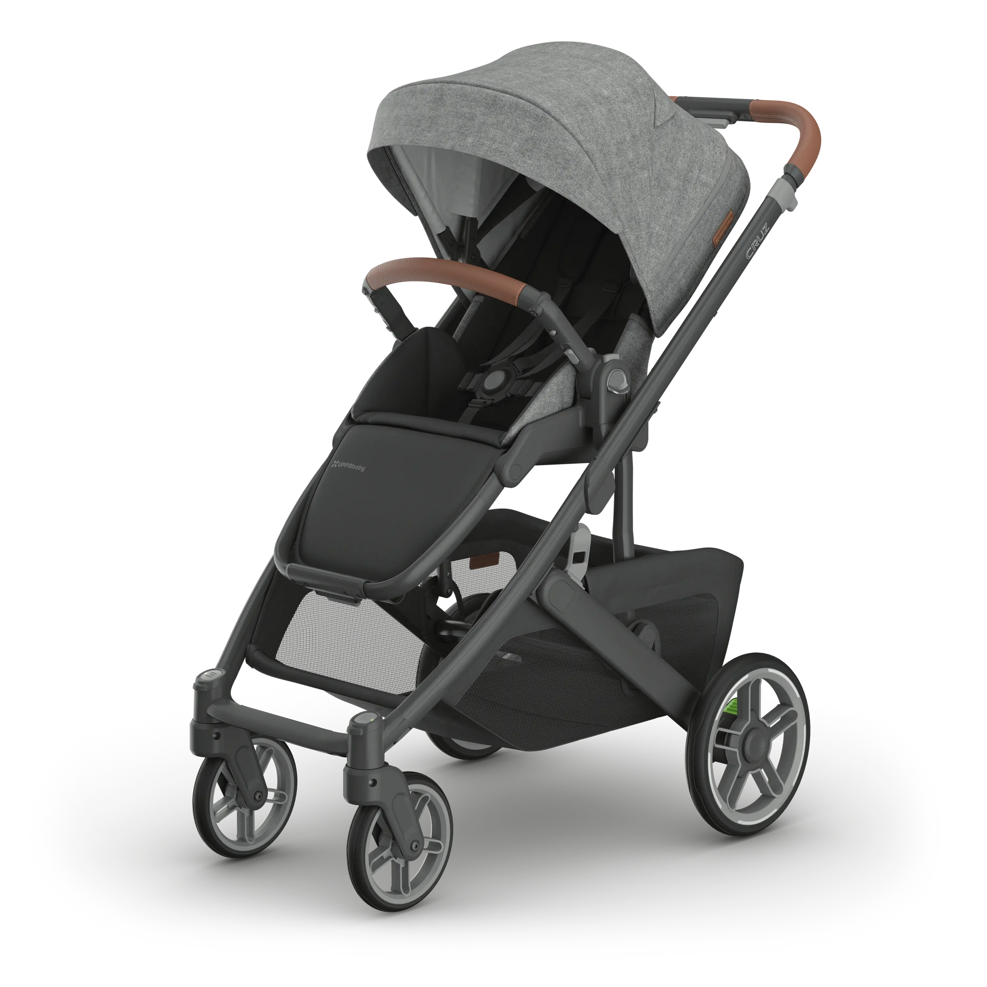 UPPAbaby Cruz V3 Pram - Greyson (Charcoal Melange / Carbon)