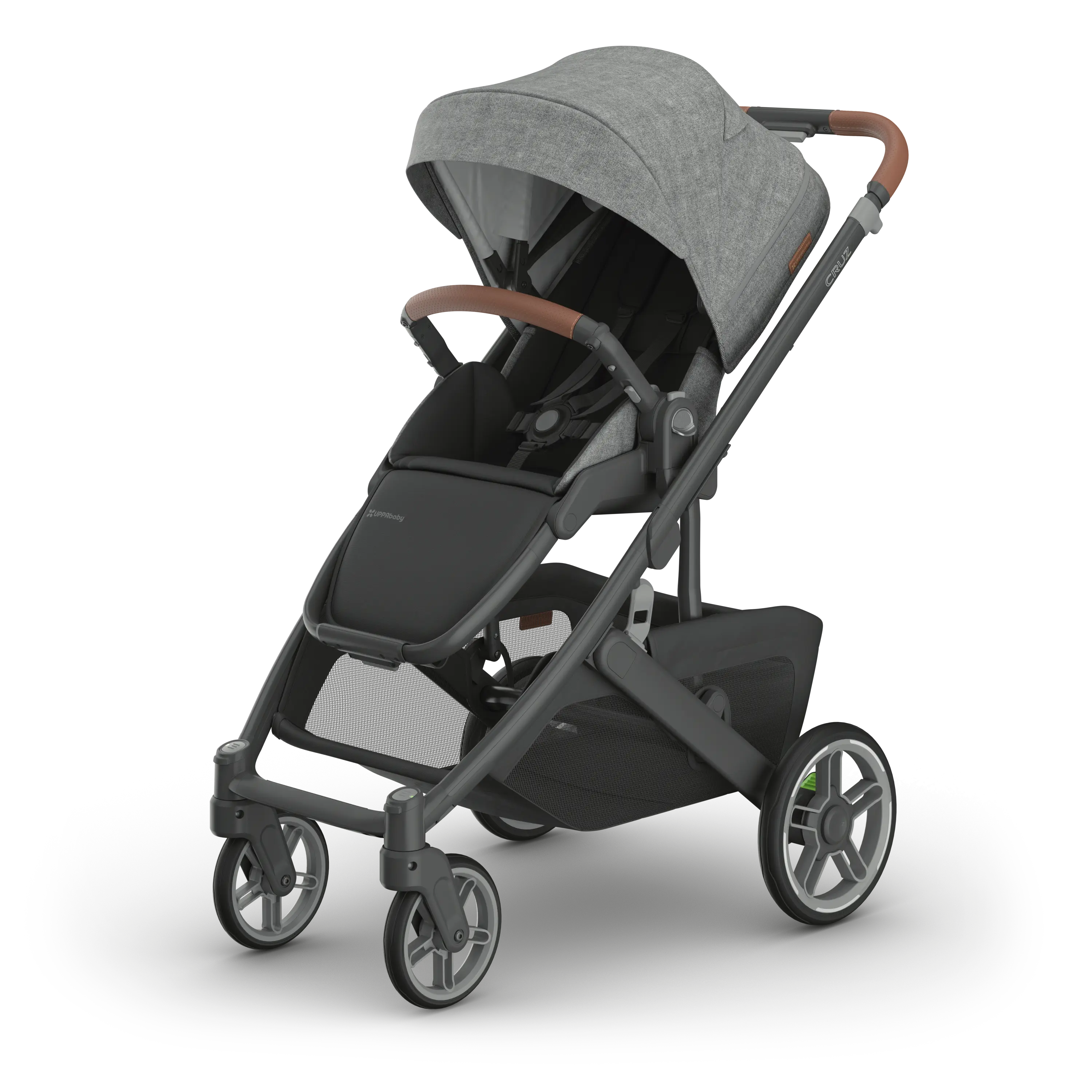 UPPAbaby Cruz V3 Pram - Greyson (Charcoal Melange / Carbon)