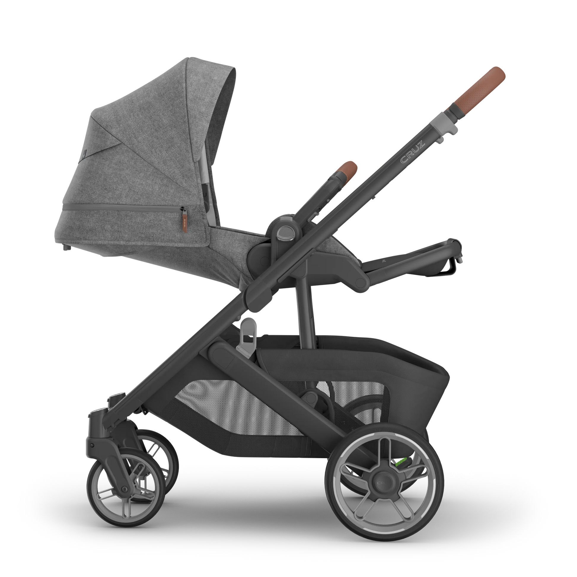 UPPAbaby Cruz V3 Pram - Greyson (Charcoal Melange / Carbon)