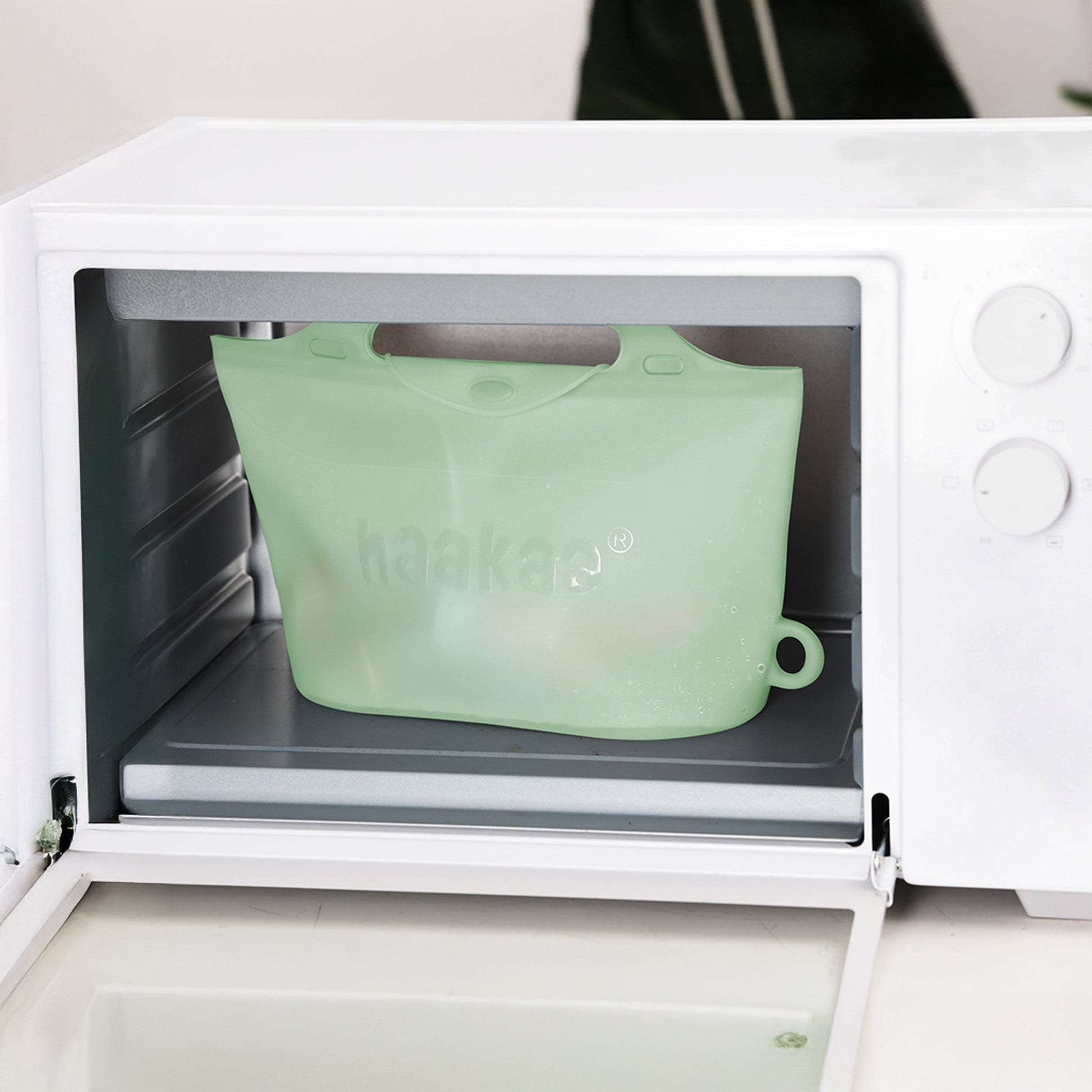 Haakaa Multipurpose Steamer & Steriliser Bag- Lime