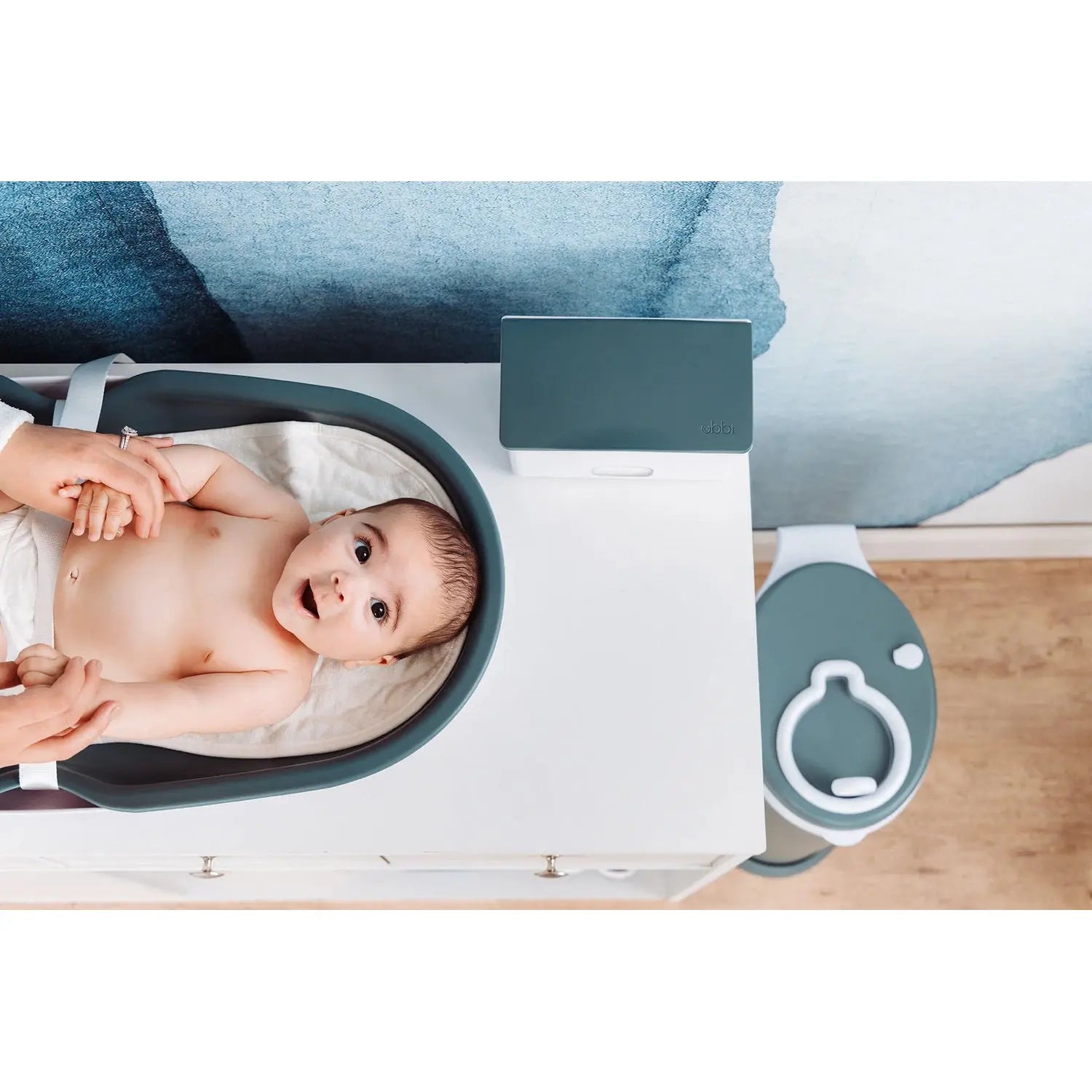 Ubbi Foam Changing Pad - Open Water