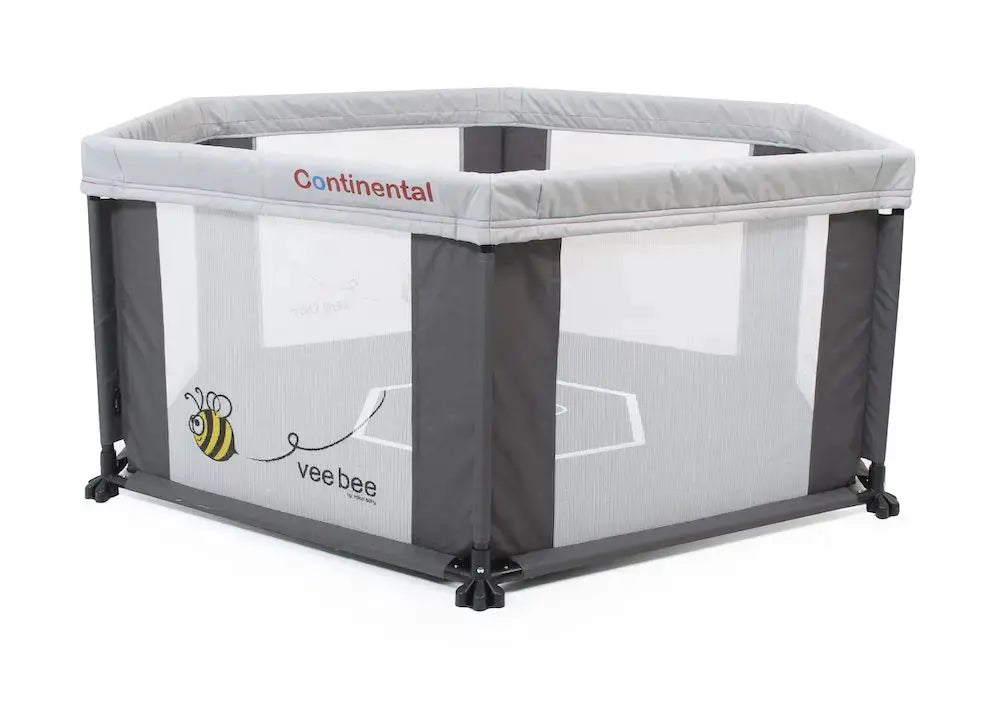 Veebee 6 Sided Play Yard Set (Mat included)